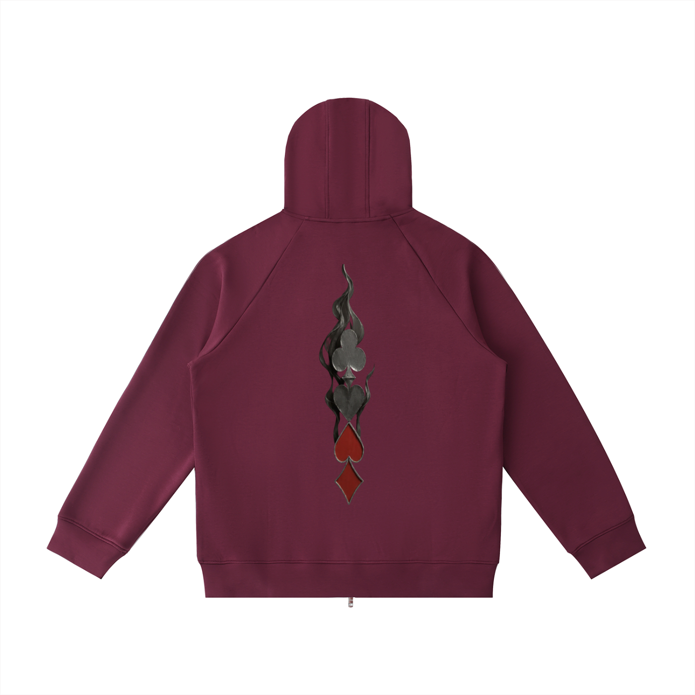 Hard Luck Apparel- Uptown Ace Heavyweight Full Zip Hoodie