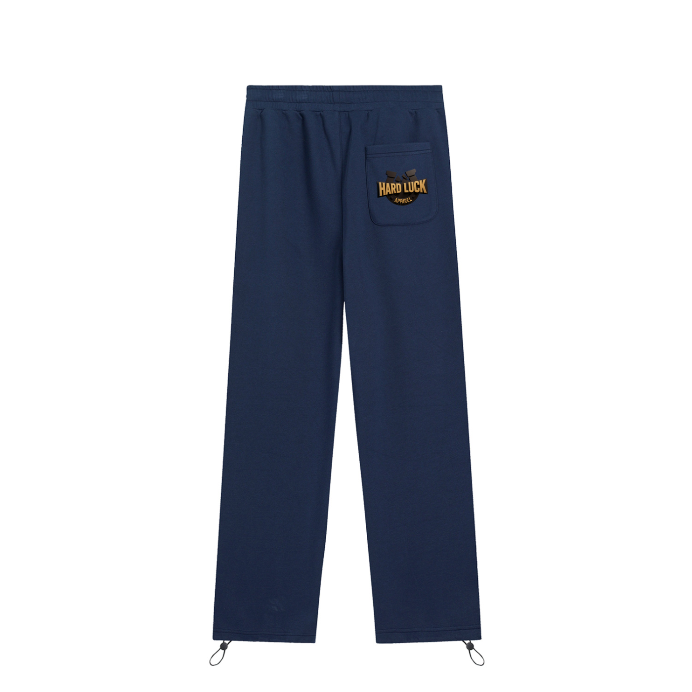 NY Built Brownstone Essential Drawstring Straight-Leg Sweatpants