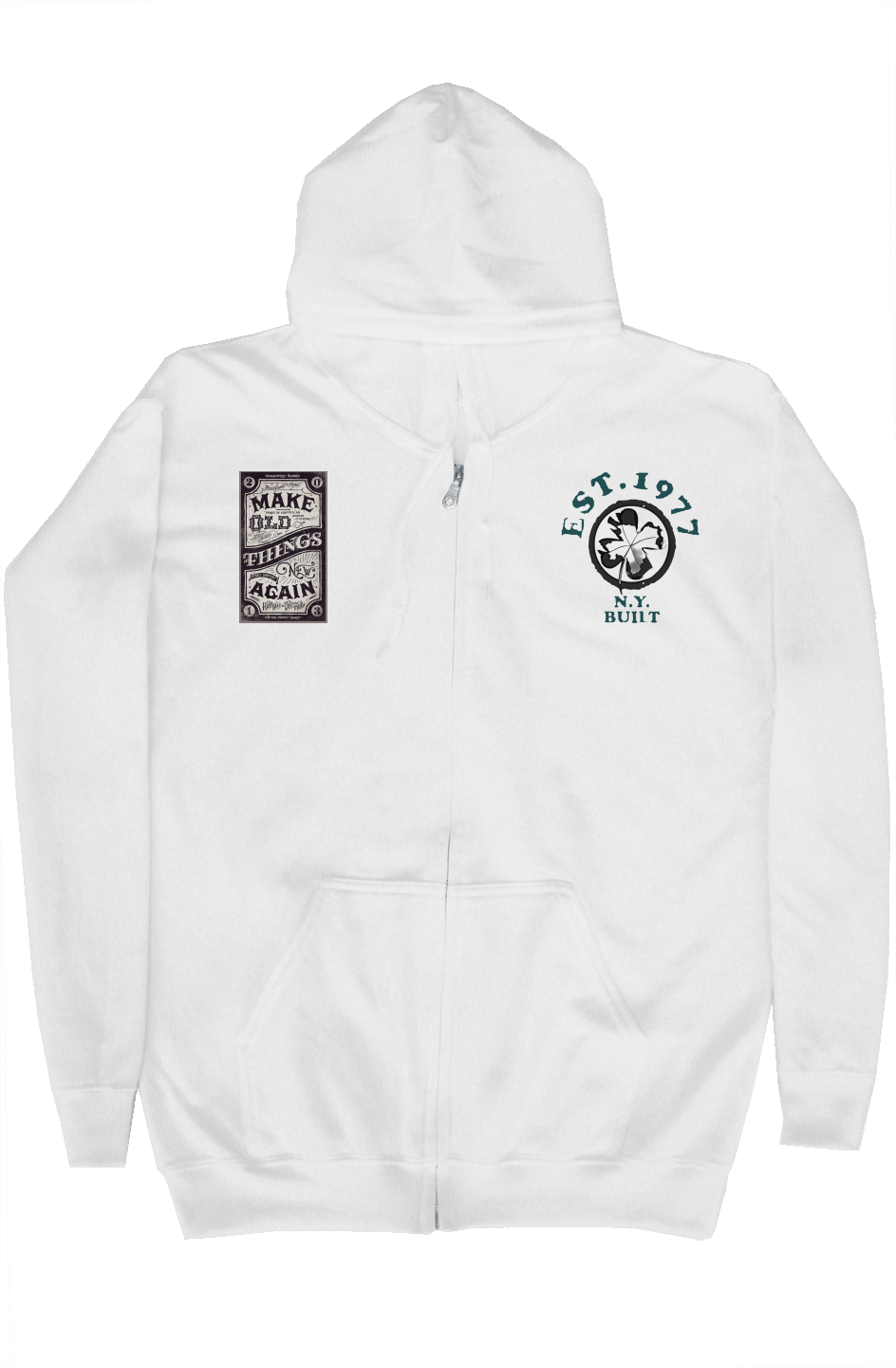 UnDefined gildan zip hoody