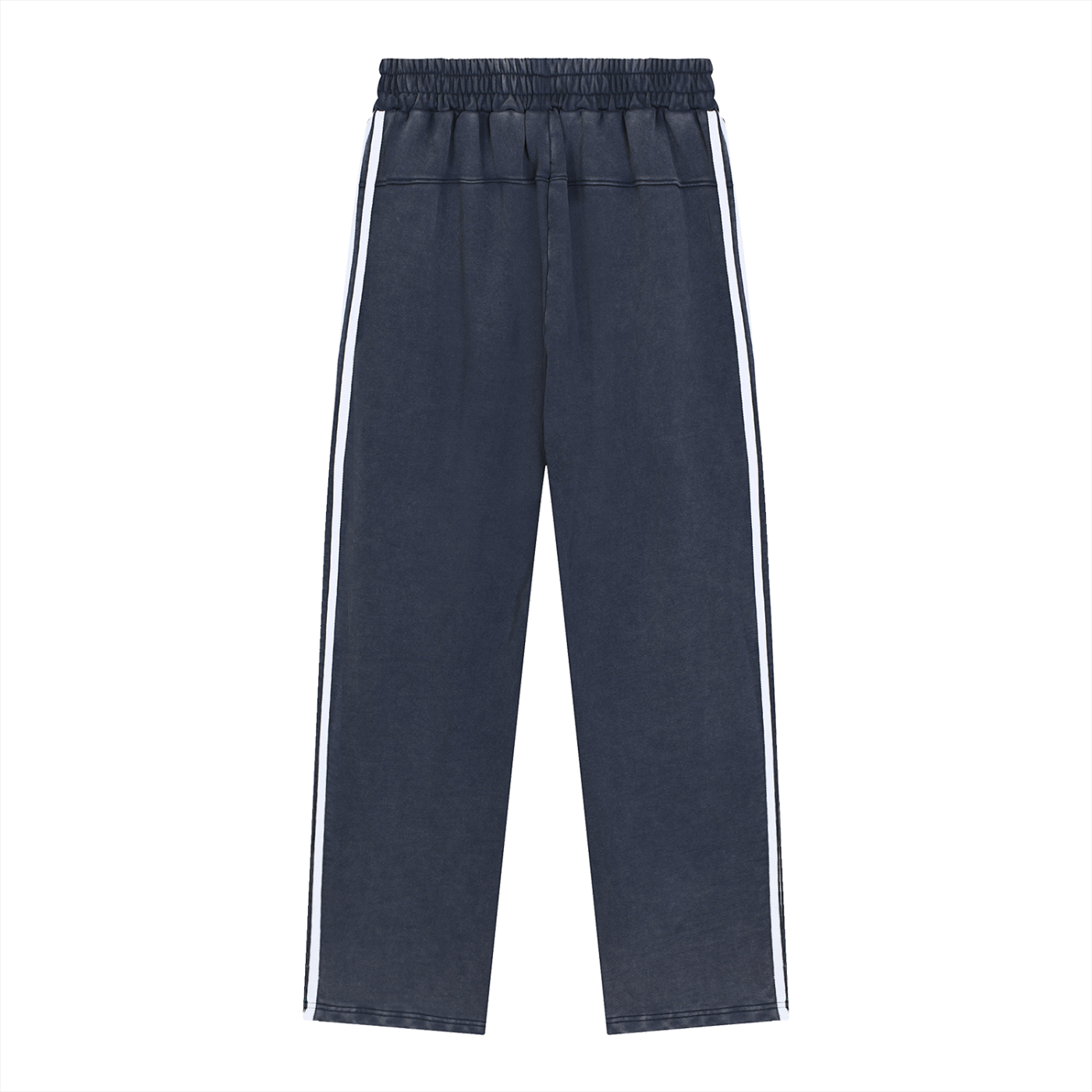Black Smith Forged Snow Washed Contrast Tape Sweatpants
