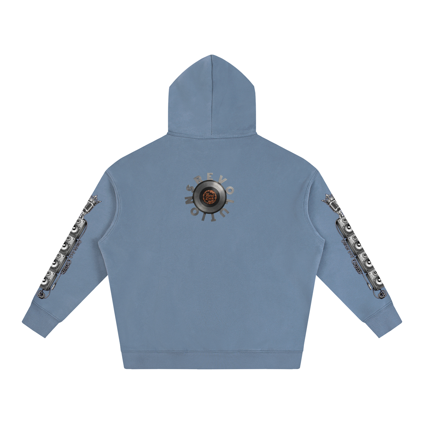 Solid Wall of sound Graphic hoodie