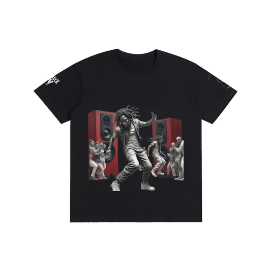 B-Boy in Motion Tee | Premium Hip-Hop Graphic T-Shirt | Hard Luck Apparel
