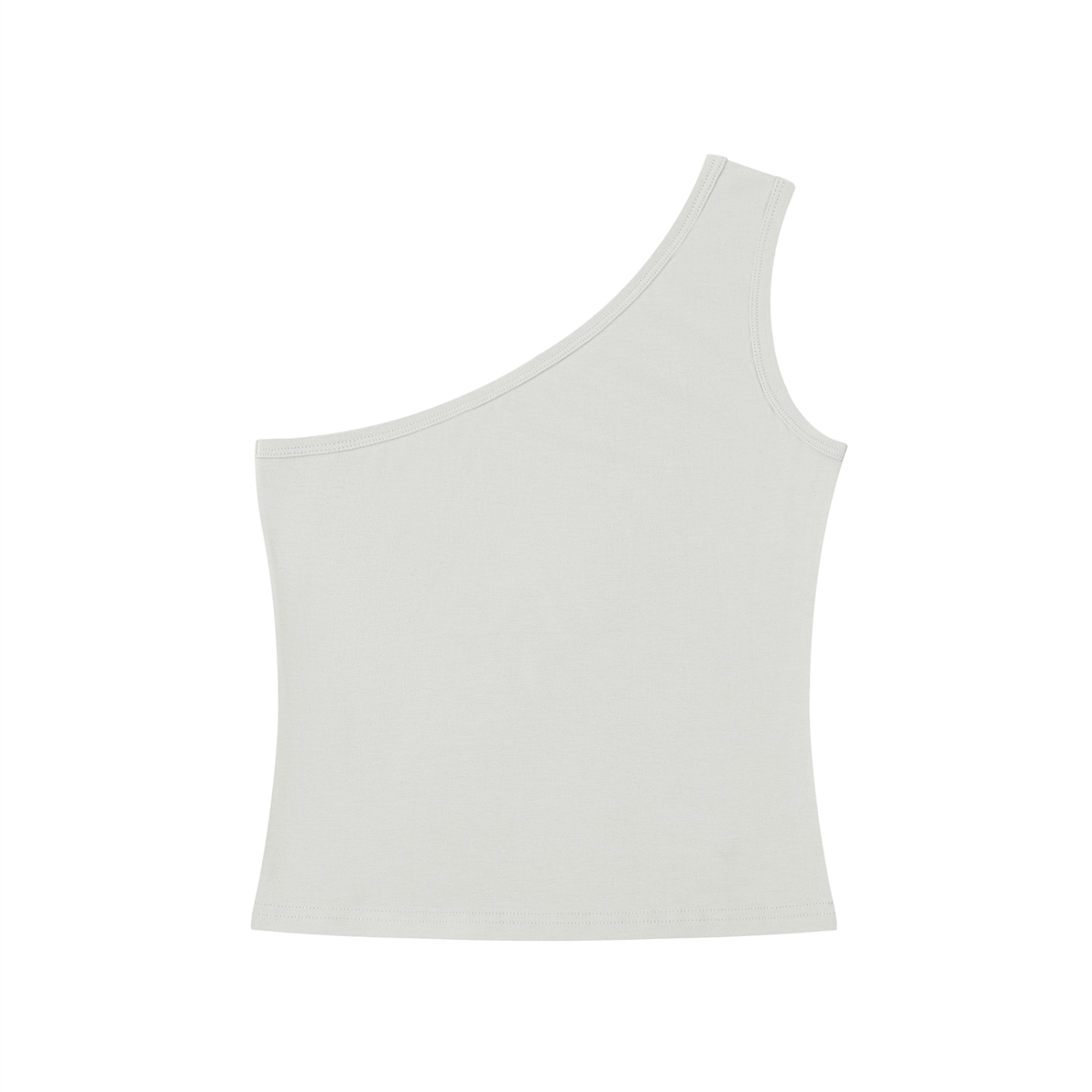 The last Move One-Shoulder Crop Tank Top