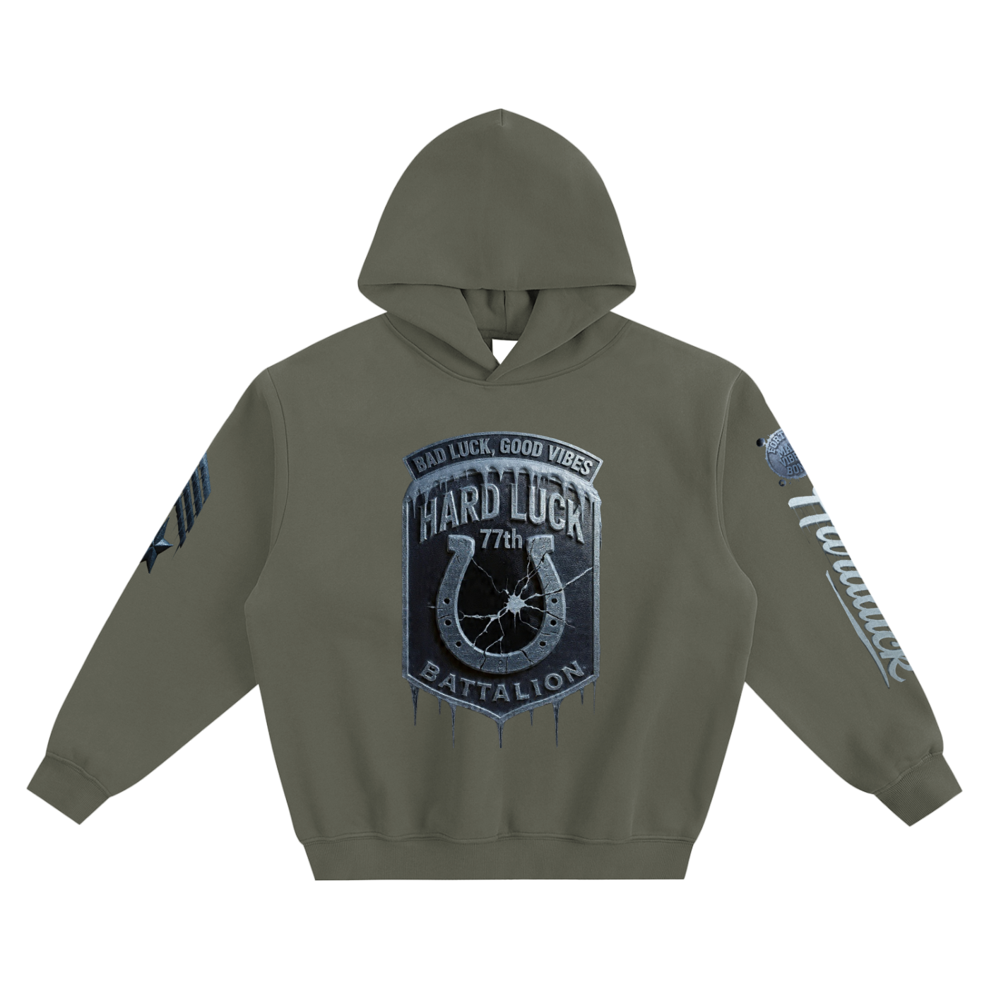 Frostline Iron Omen Fleeced Hoodie