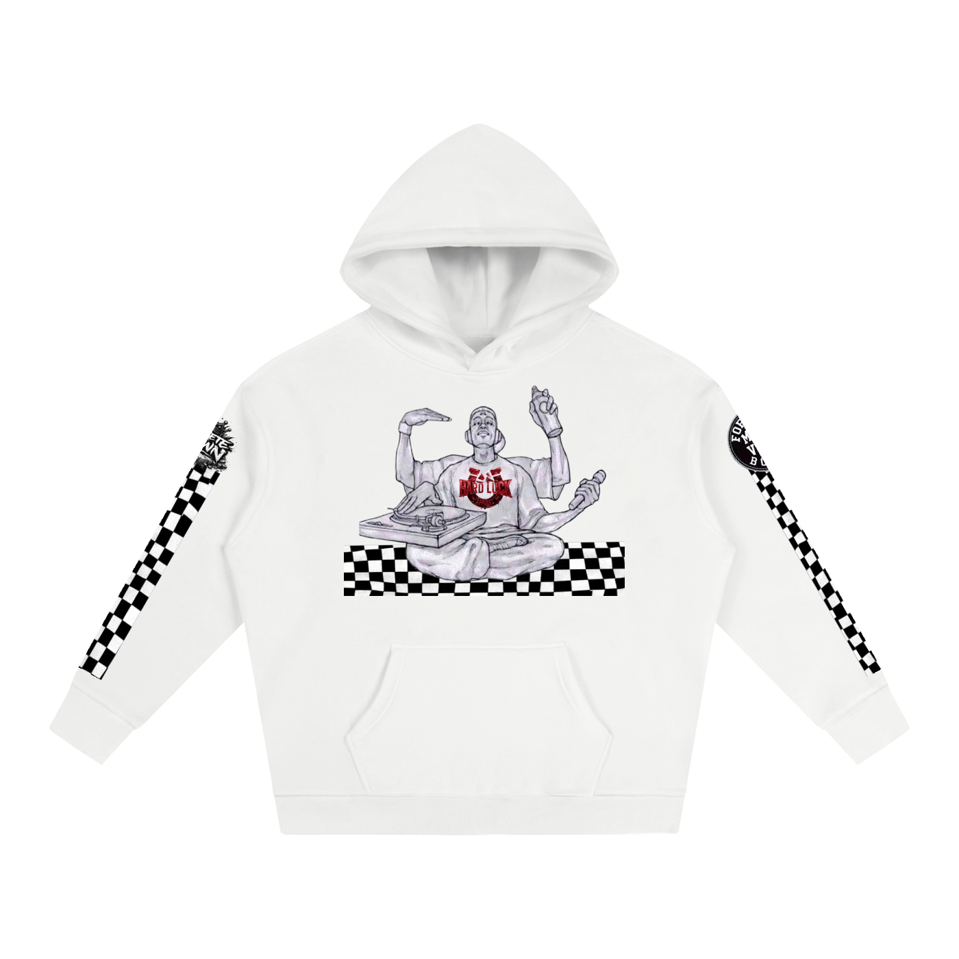 Soul of the Cypher Oversized Fleece Hoodie | Hard Luck Apparel