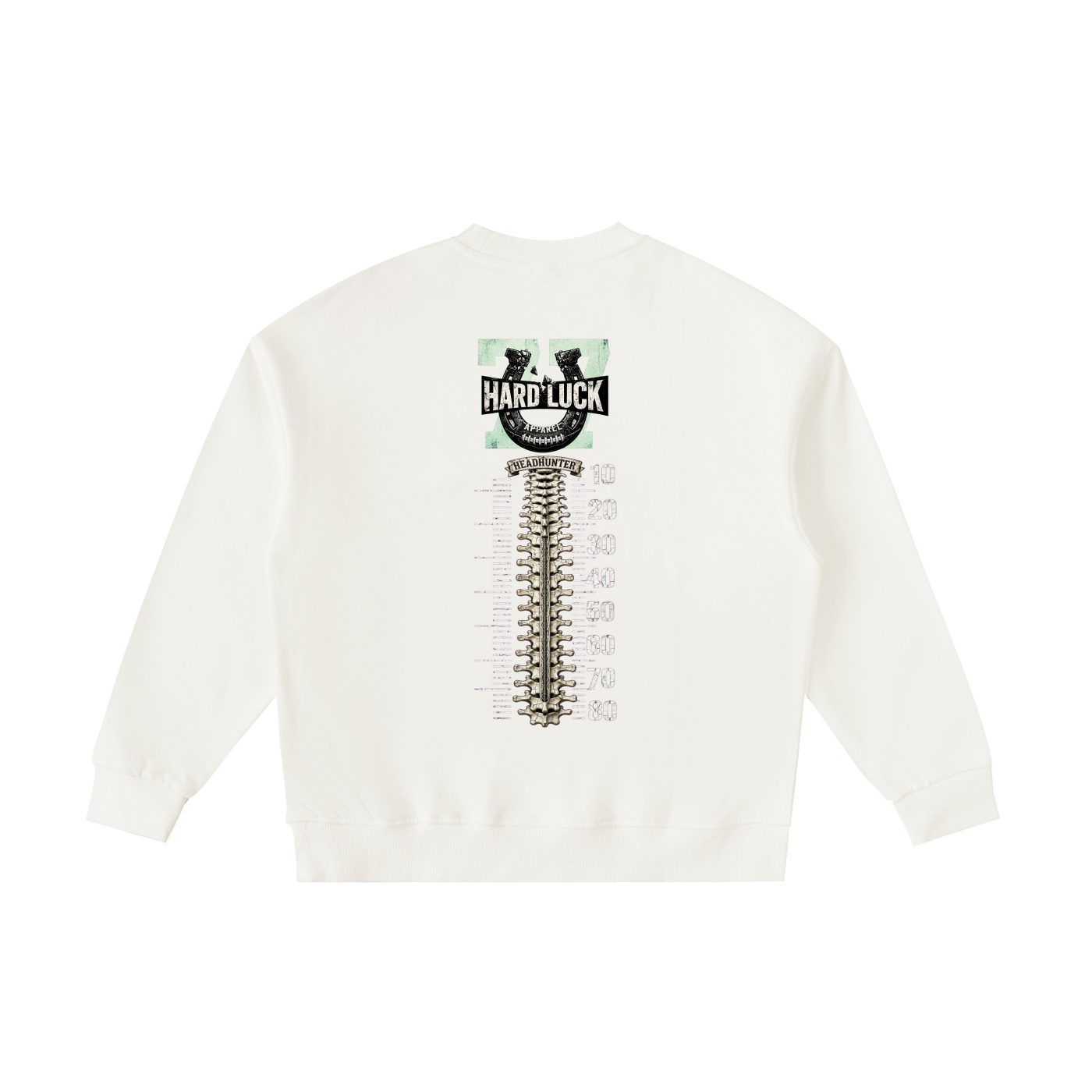 THE HEADHUNTER KIDS CREWNECK - Gridiron Gut Check Youth Crewneck Sweatshirt | Hard Luck Apparel