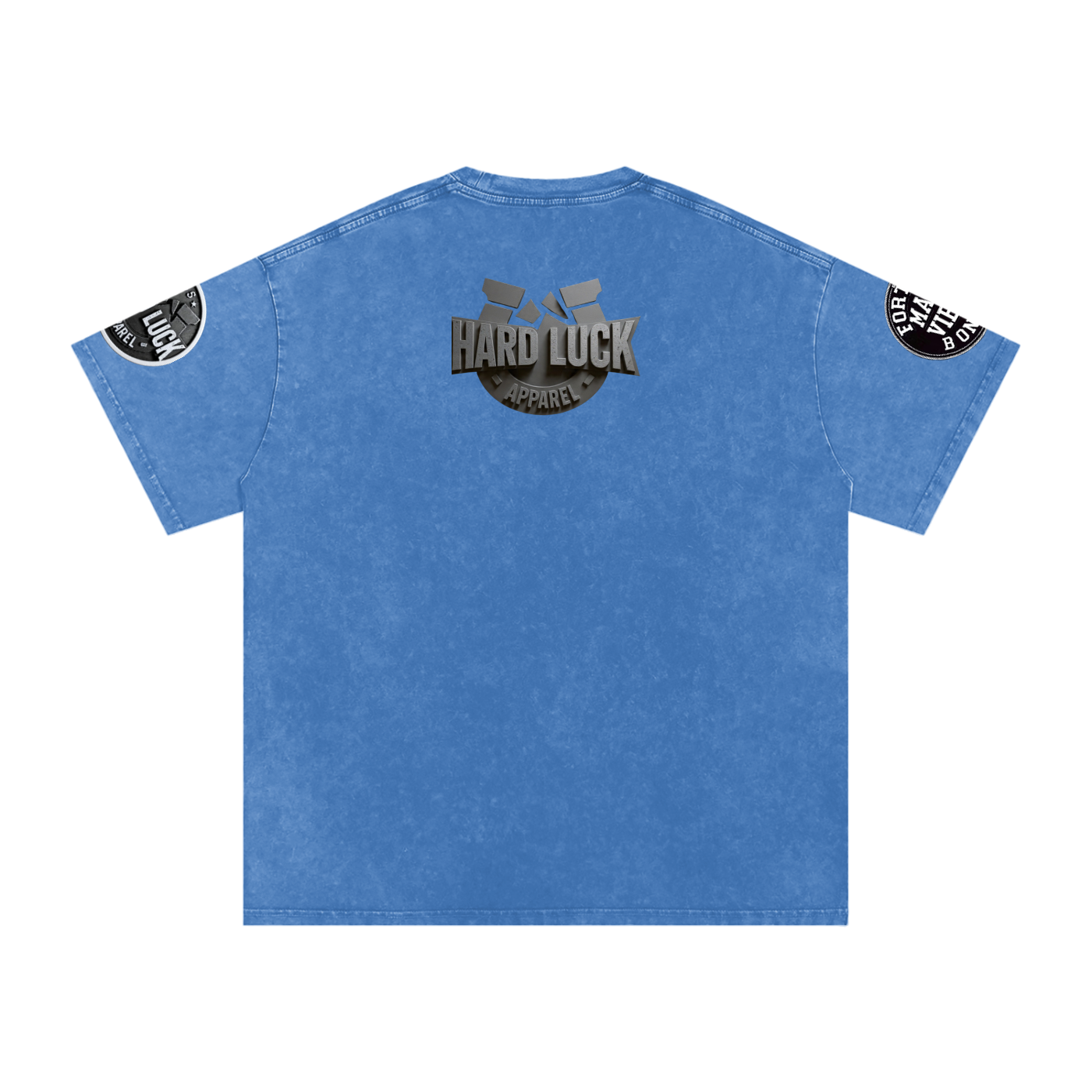 Comedy &Tragedy Snow Washed Oversized Cotton T-Shirt