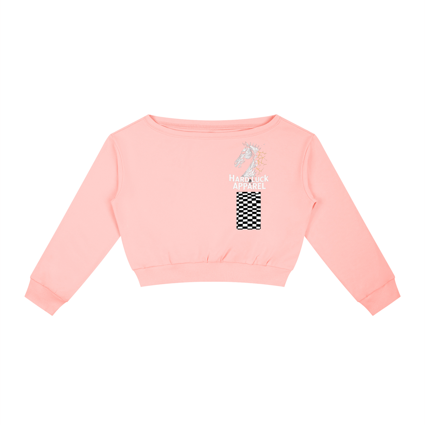 The Last Move Off-the-Shoulder Sweatshirt by HardLuck Apparel