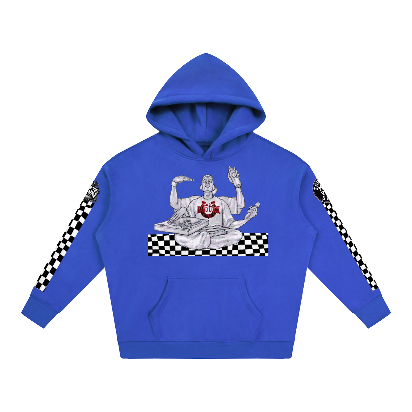 Soul of the Cypher Oversized Fleece Hoodie | Hard Luck Apparel