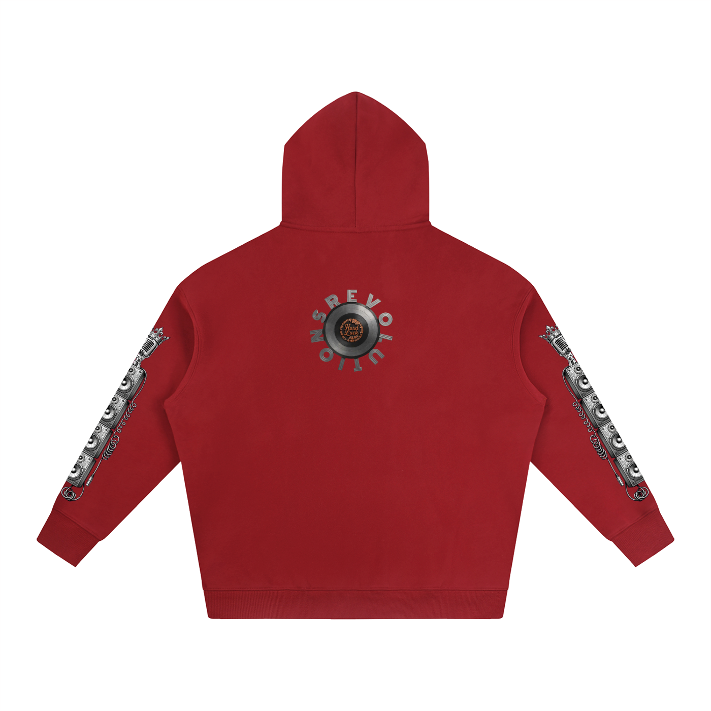 Solid Wall of sound Graphic hoodie