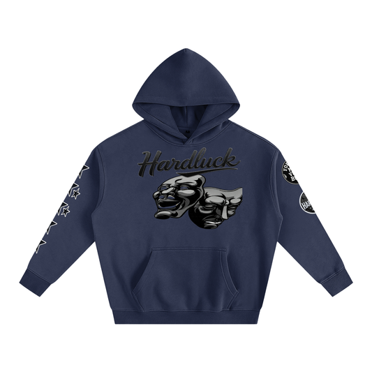 Comedy & Tragedy Oversize Fleeced Hoodie