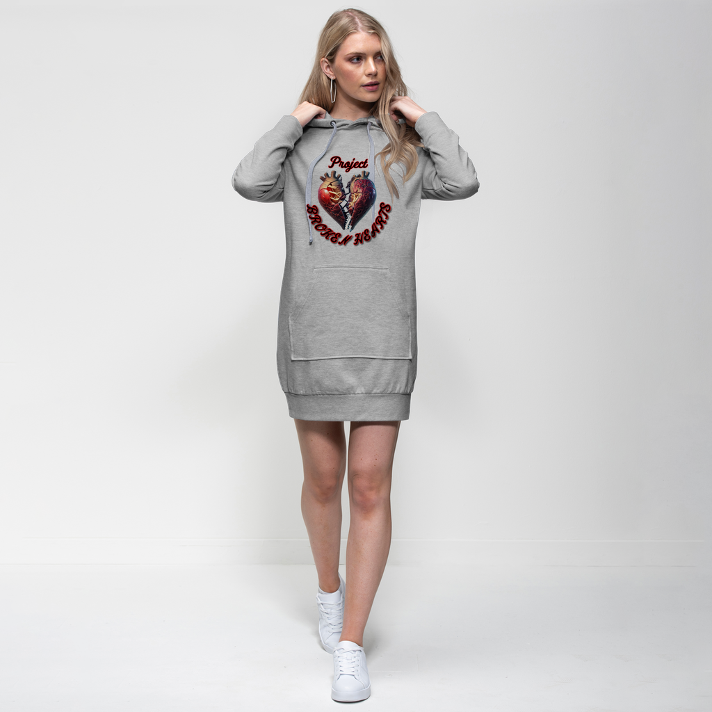 Project Broken Hearts Premium Adult Hoodie Dress