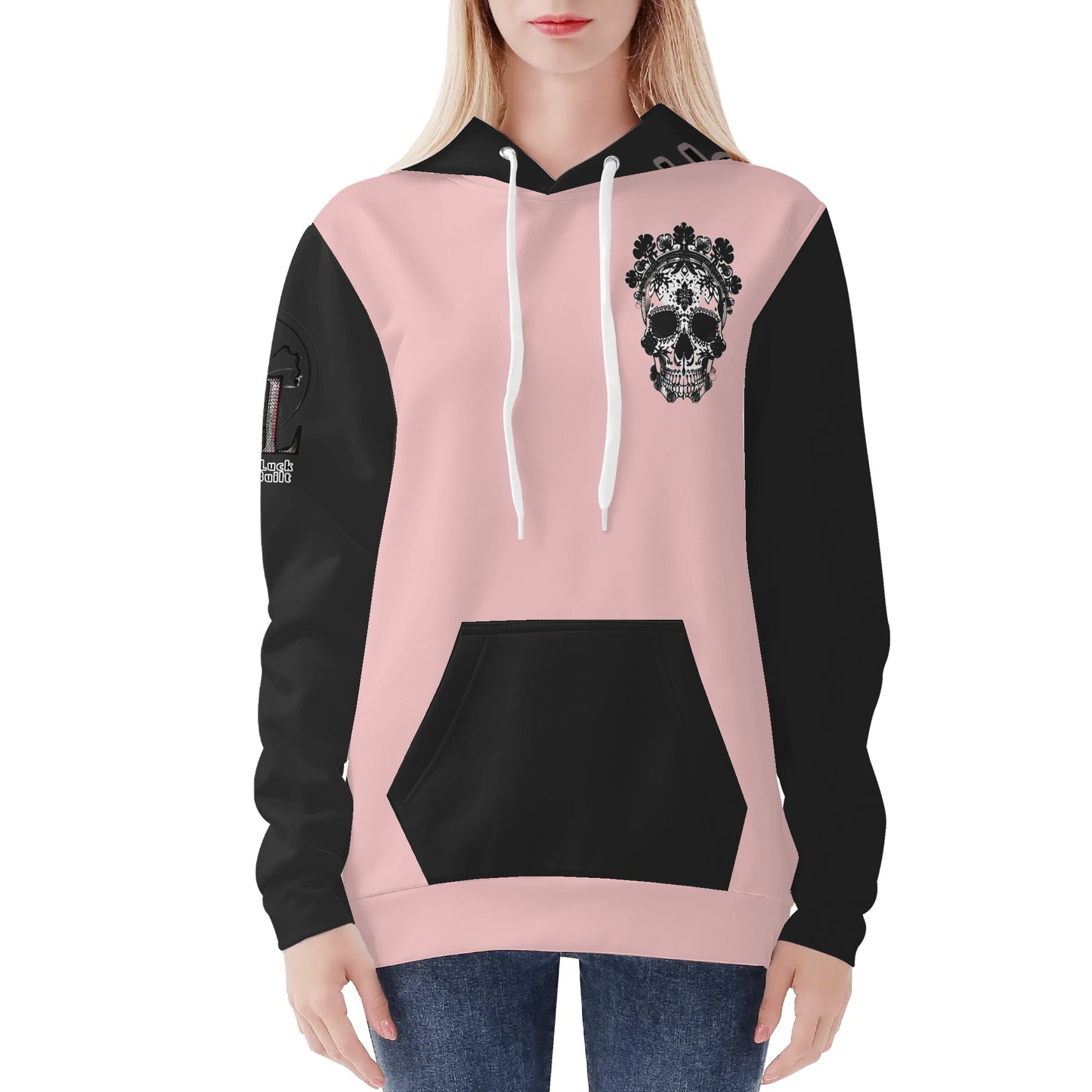 Lady Luck Womens Print Hoodie