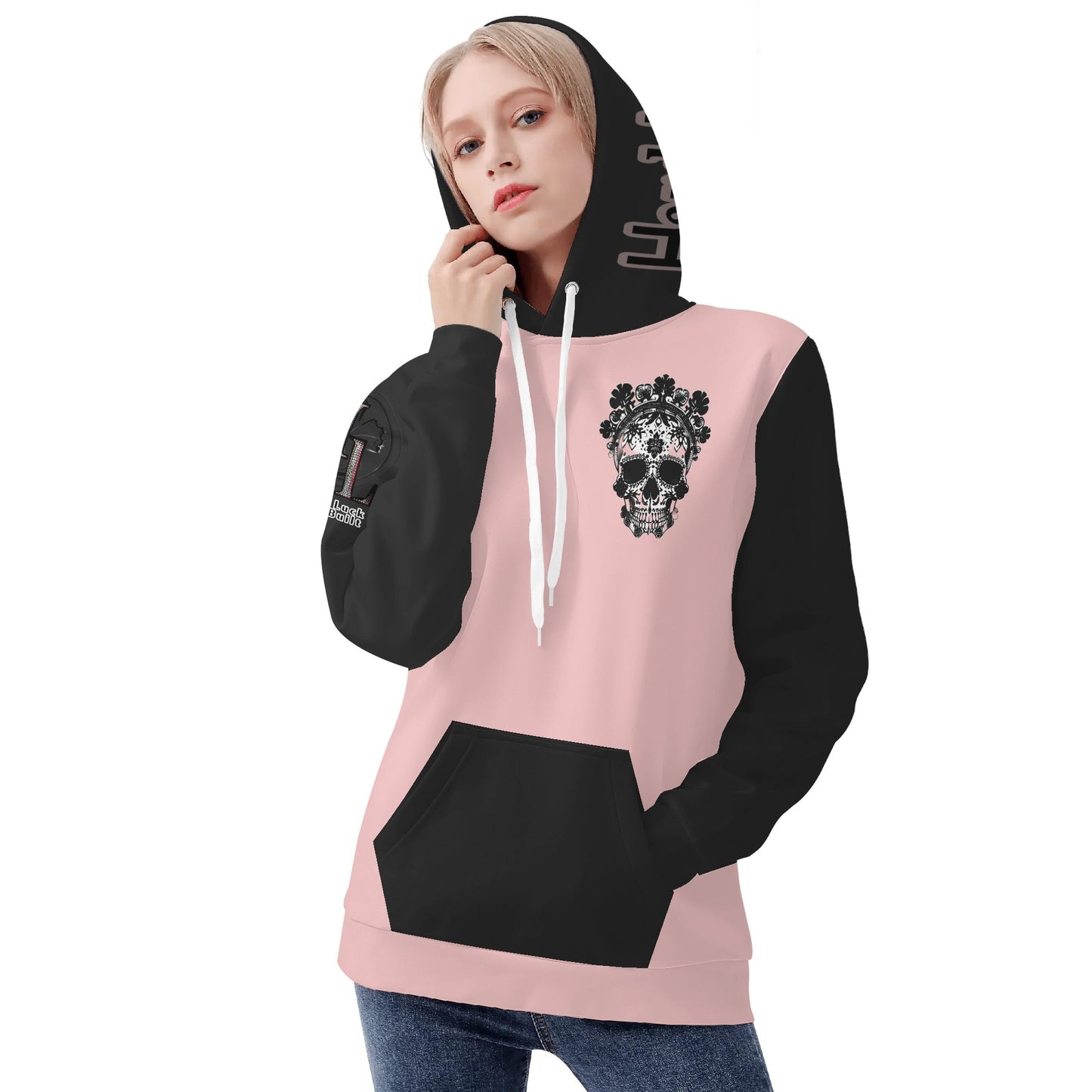 Lady Luck Womens Print Hoodie