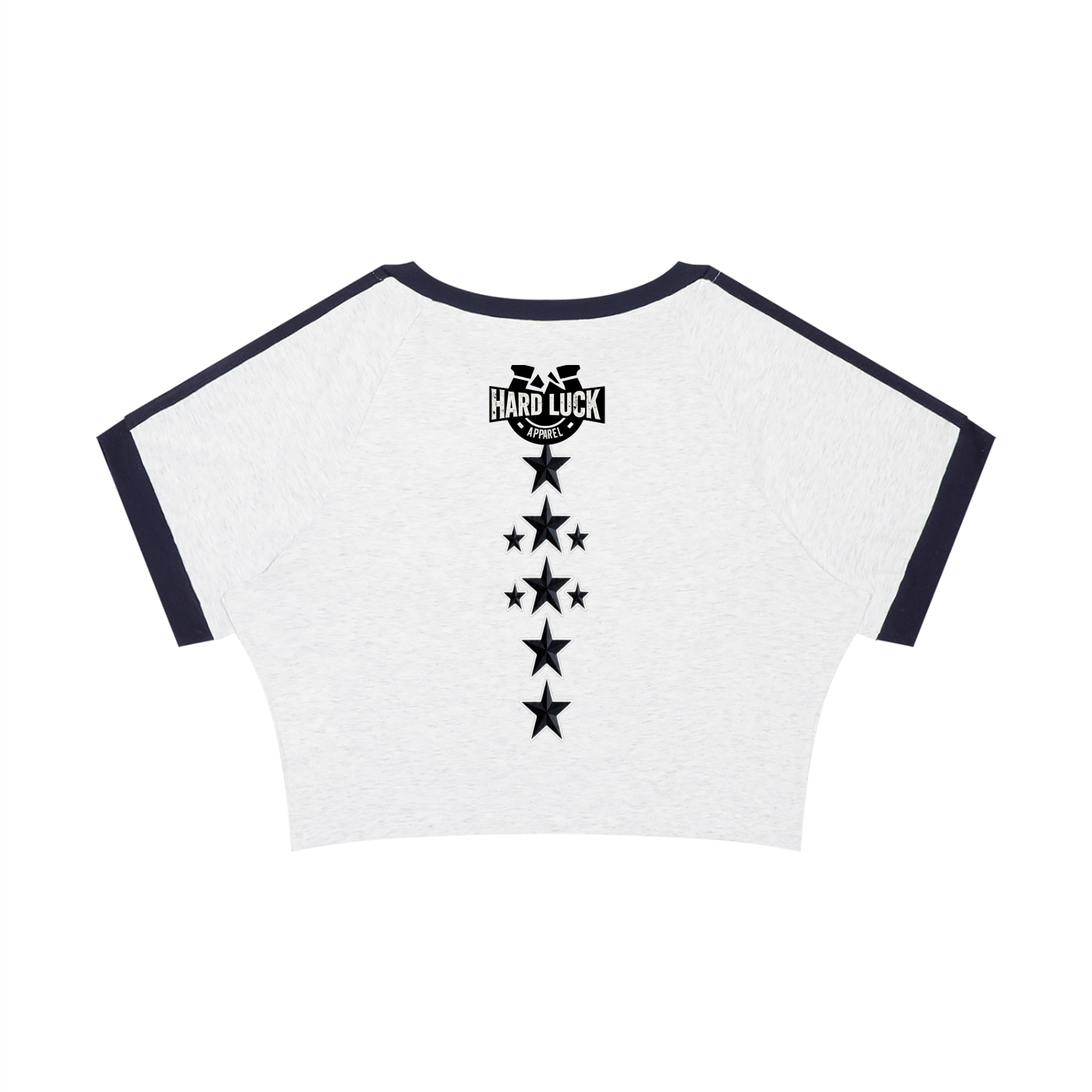 Comedy & Tragedy Women’s Raglan Crop T-Shirt