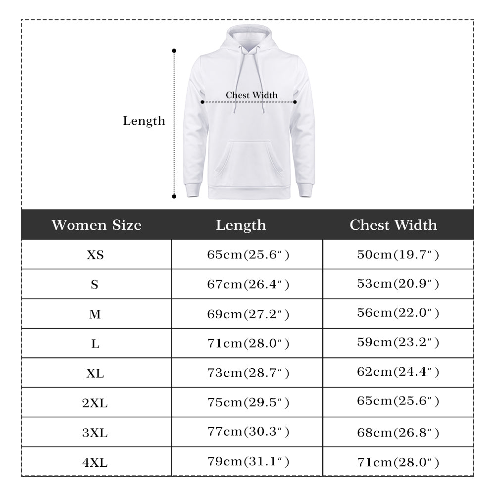 Lady Luck Womens Print Hoodie