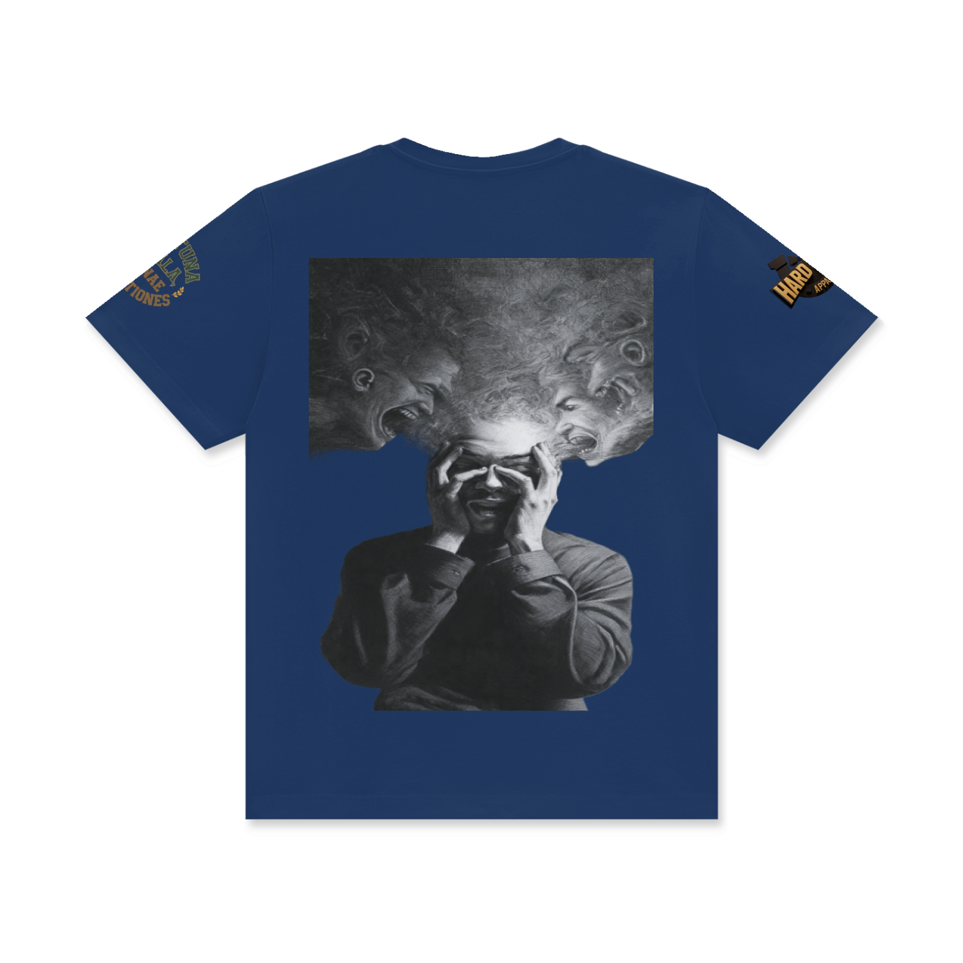 invasive  thoughts  Classic Crew Neck Cotton T-Shirt