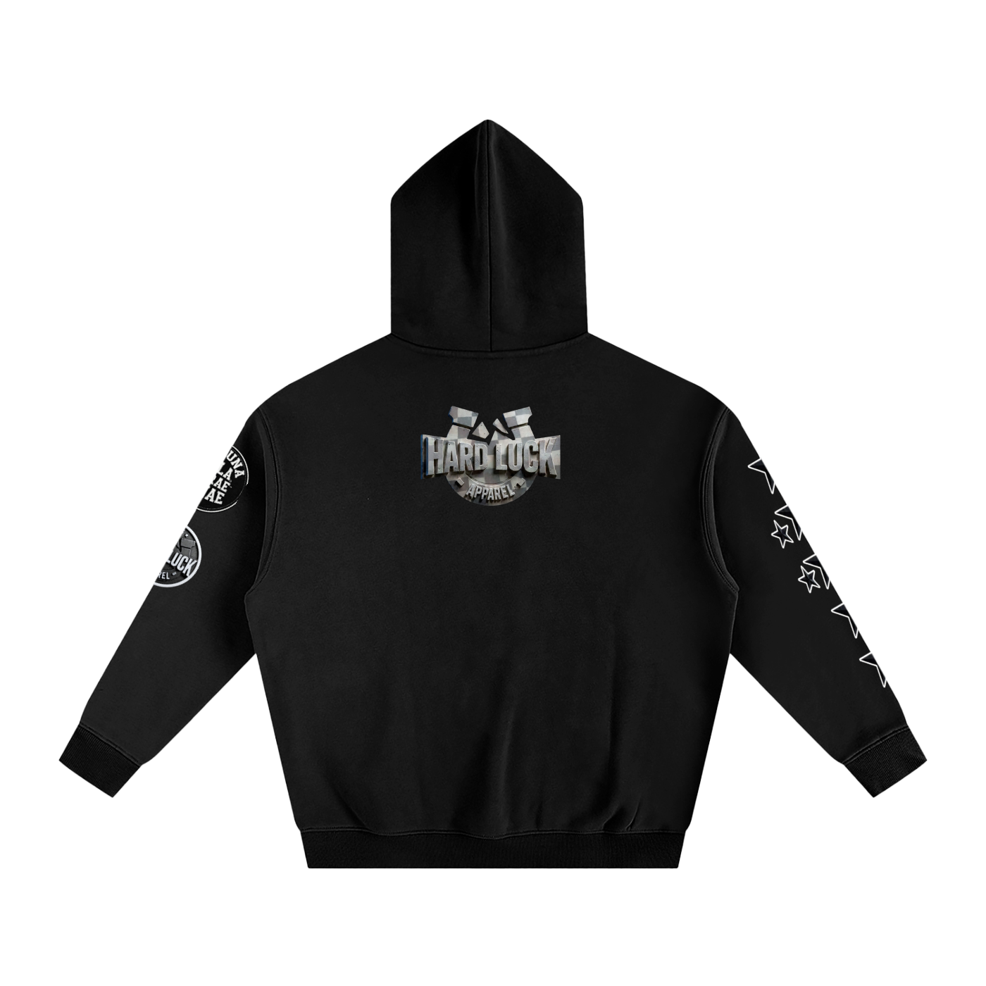 Comedy & Tragedy Oversize Fleeced Hoodie