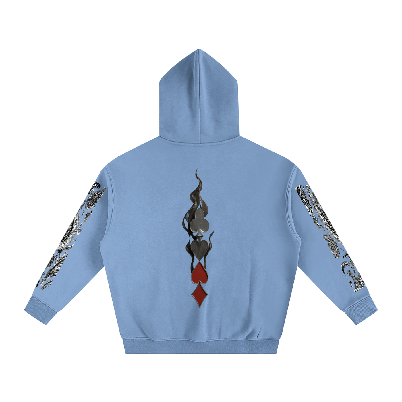 Hard Luck Apparel – Uptown Ace  Fleeced Hoodie
