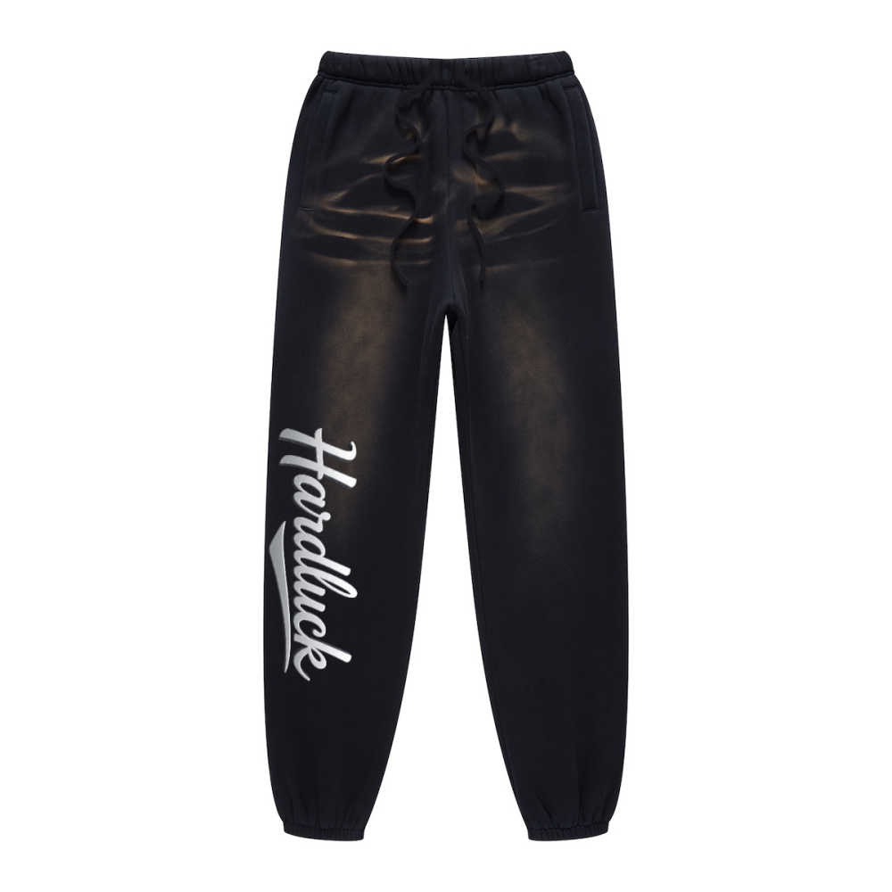 comfy Unisex Streetwear Washed Dyed Joggers(440GSM)