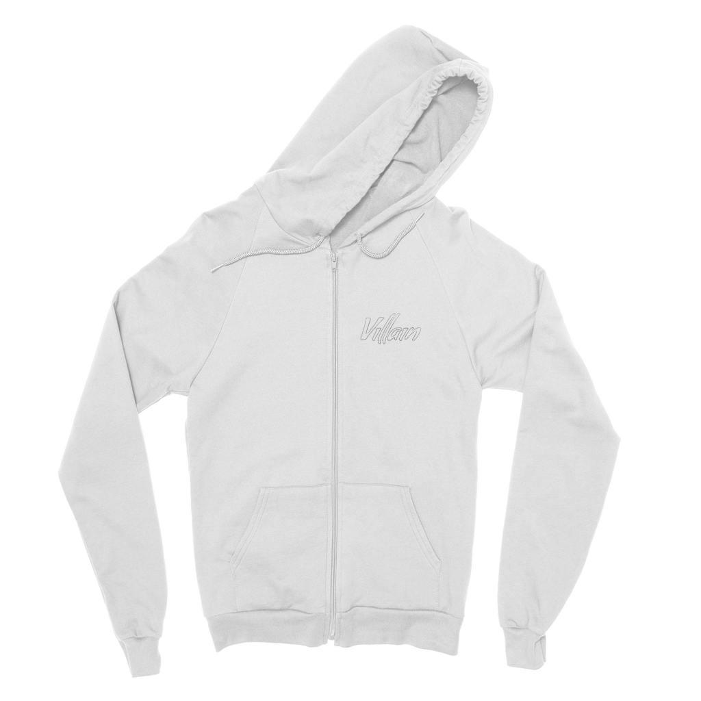 VILLAIN (1) Classic Adult Zip Hoodie