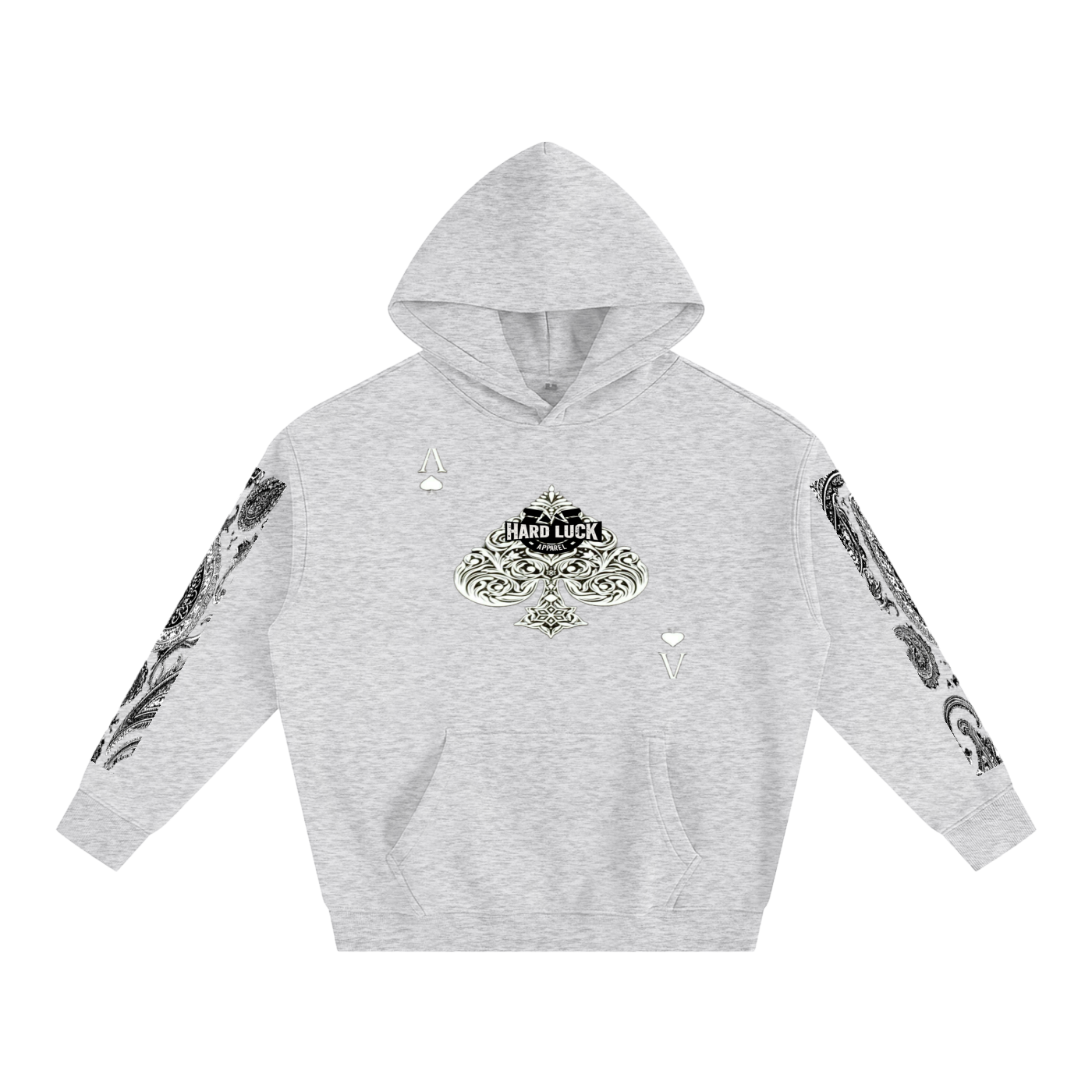 Hard Luck Apparel – Uptown Ace  Fleeced Hoodie
