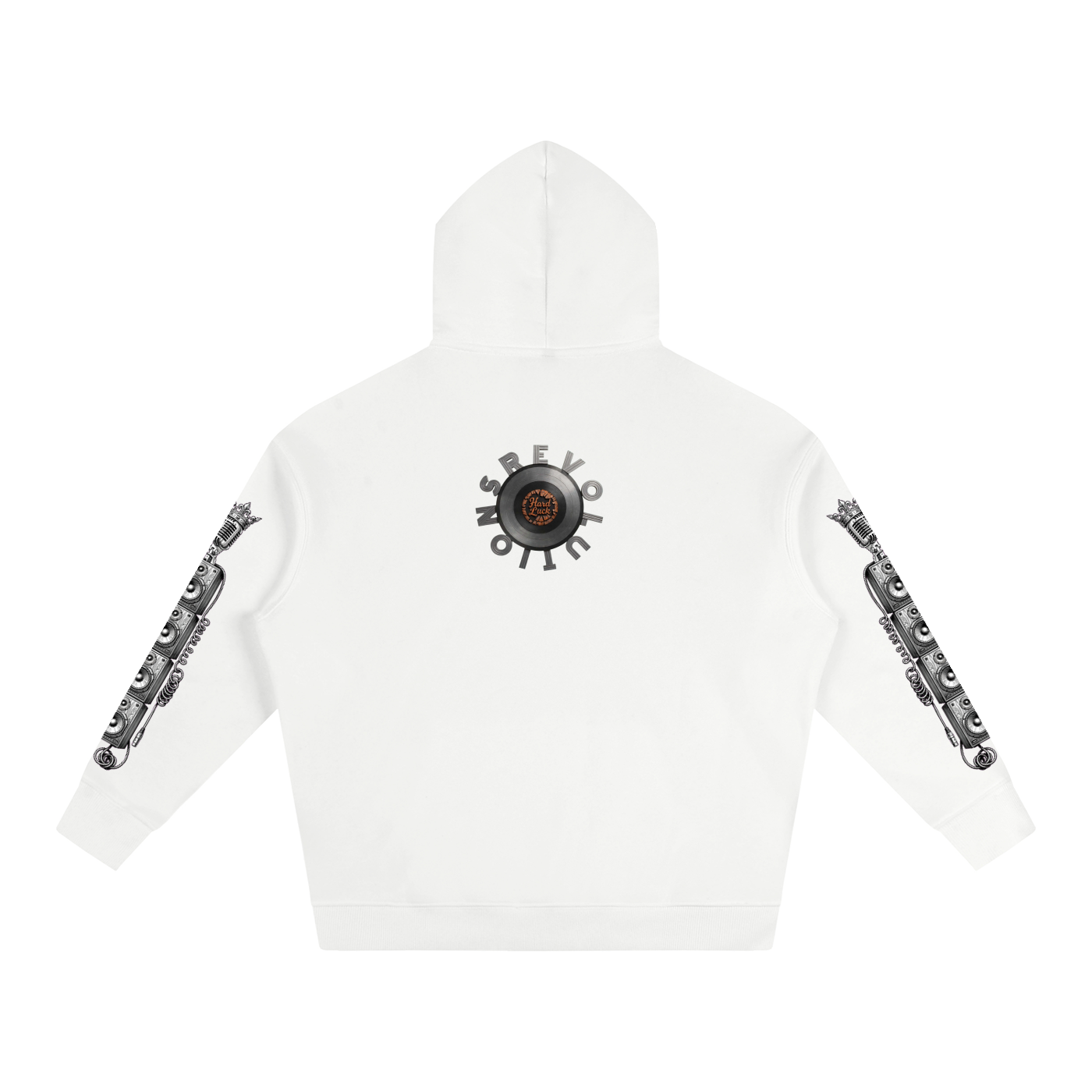 Solid Wall of sound Graphic hoodie