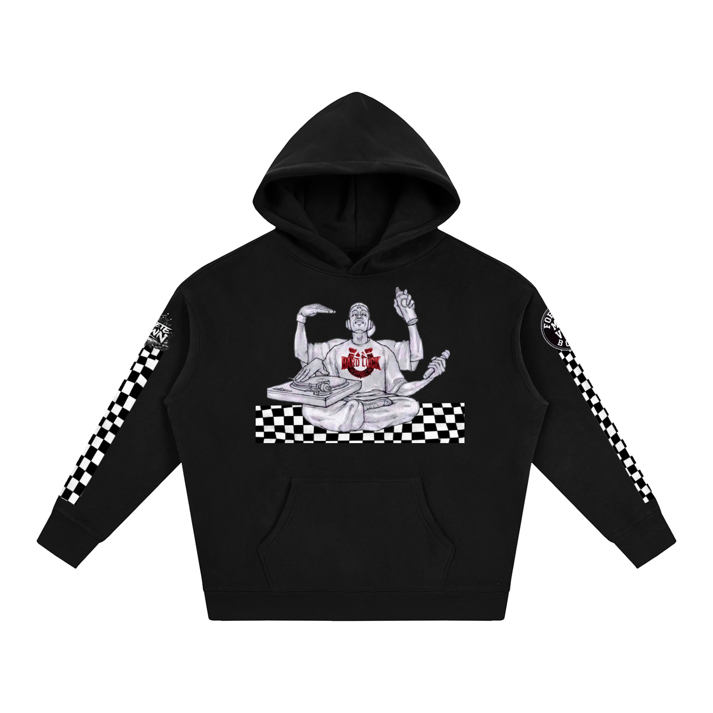 Soul of the Cypher Oversized Fleece Hoodie | Hard Luck Apparel