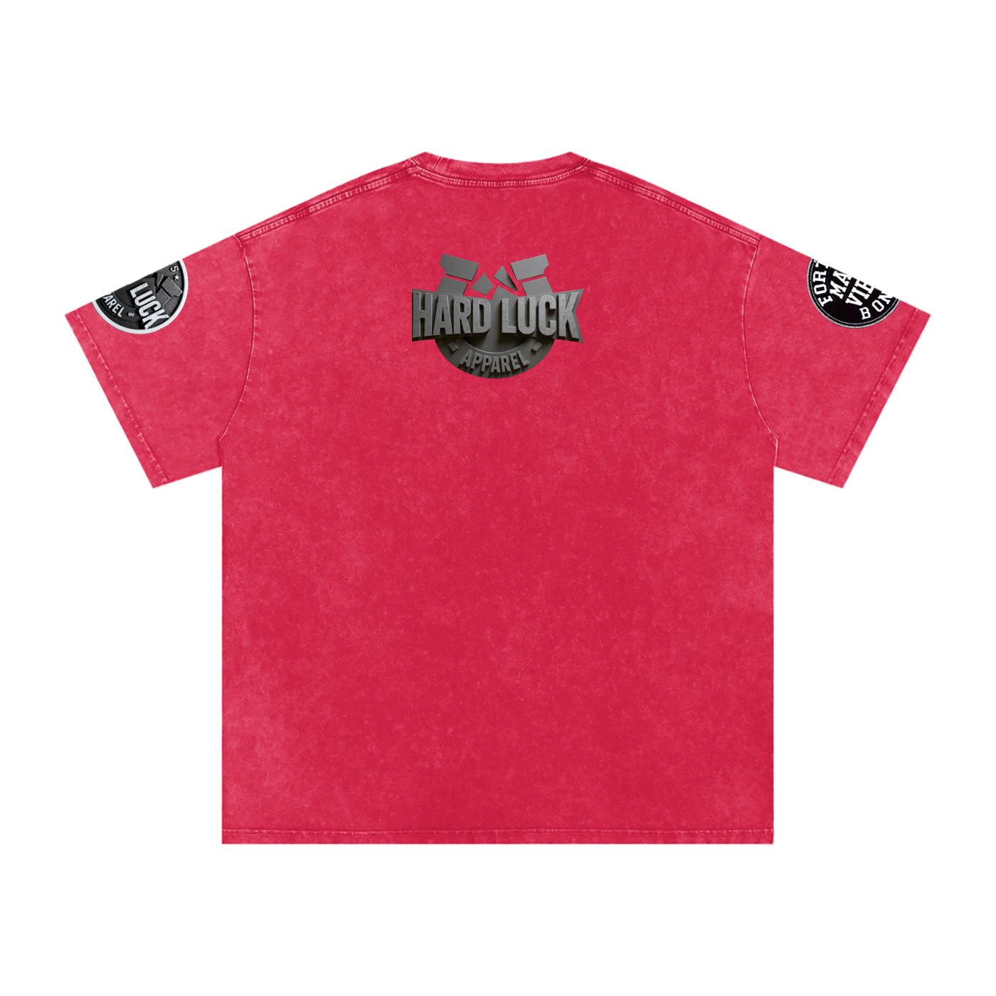 Comedy &Tragedy Snow Washed Oversized Cotton T-Shirt