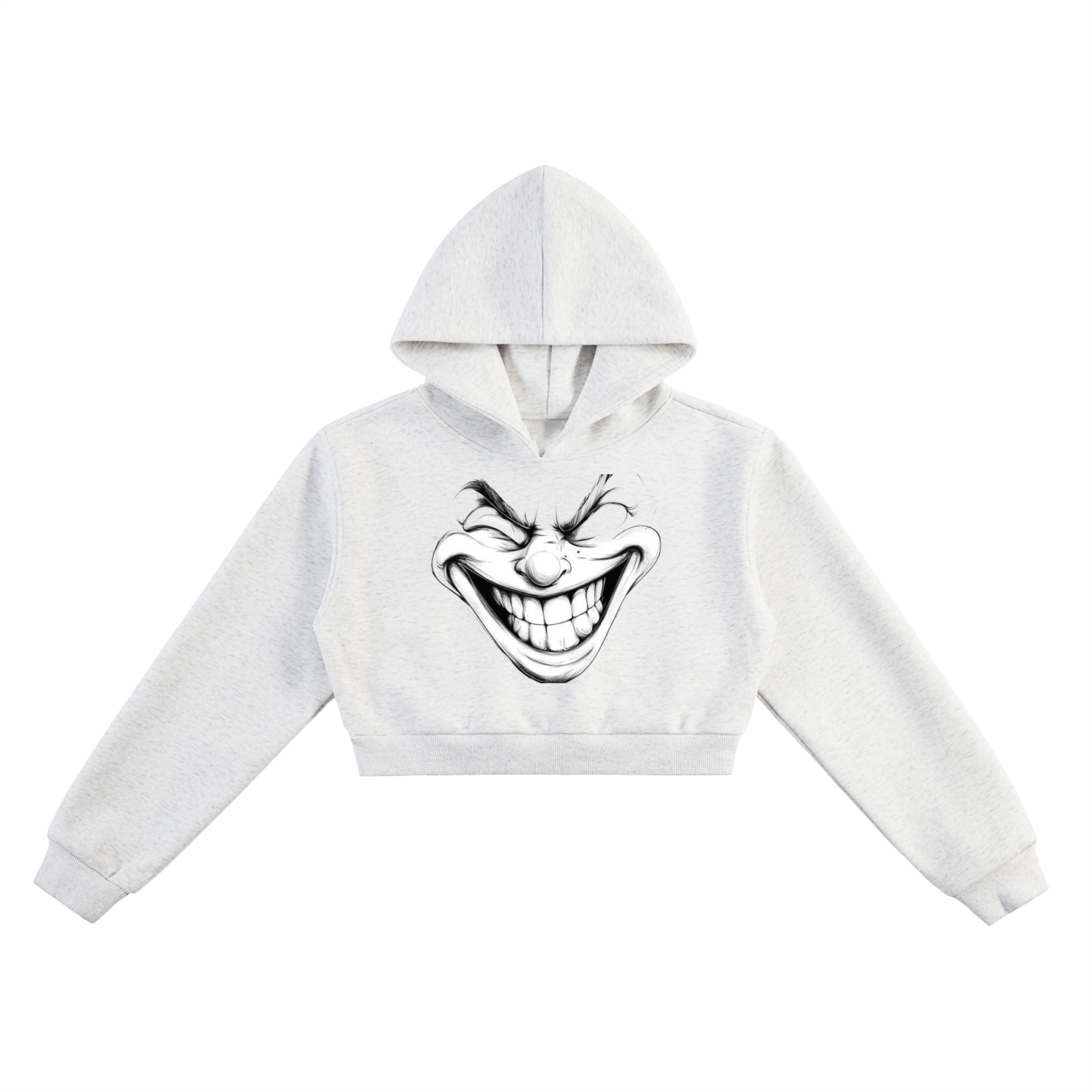 No laughing Matter Essential Cropped Hoodie