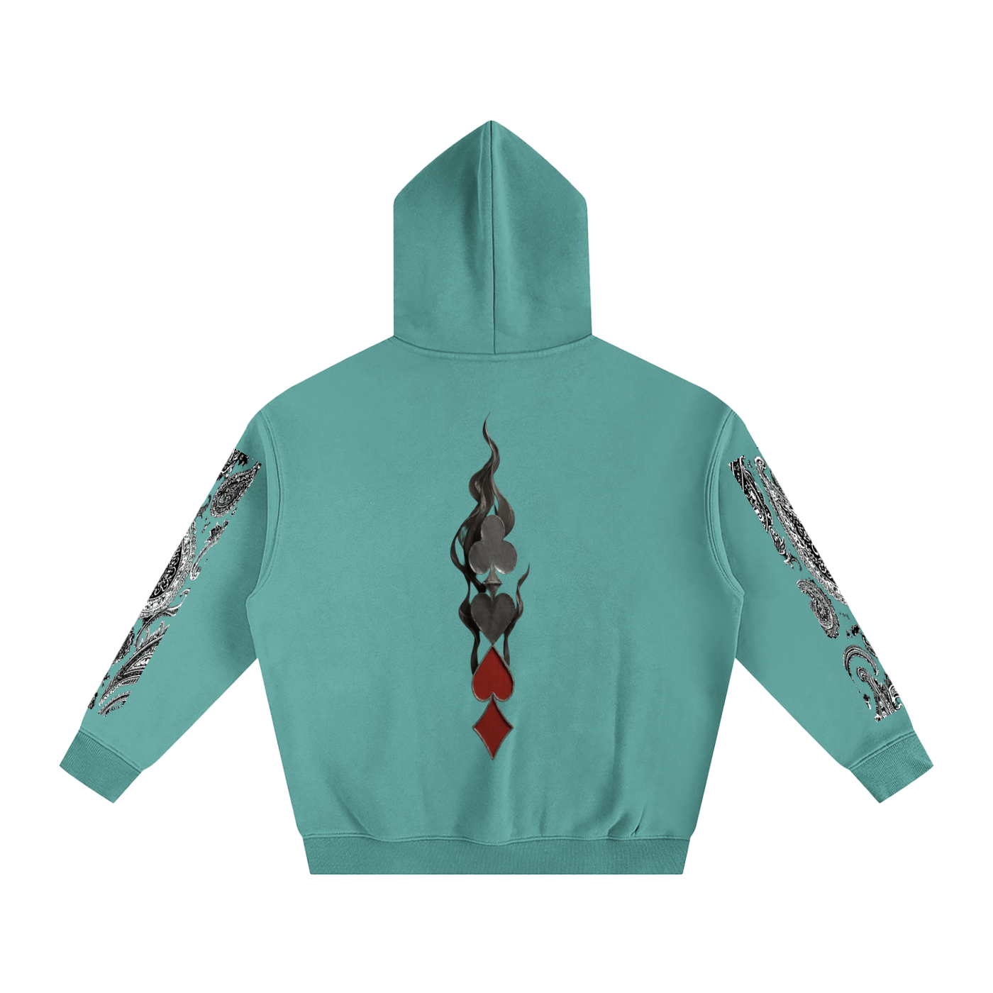 Hard Luck Apparel – Uptown Ace  Fleeced Hoodie