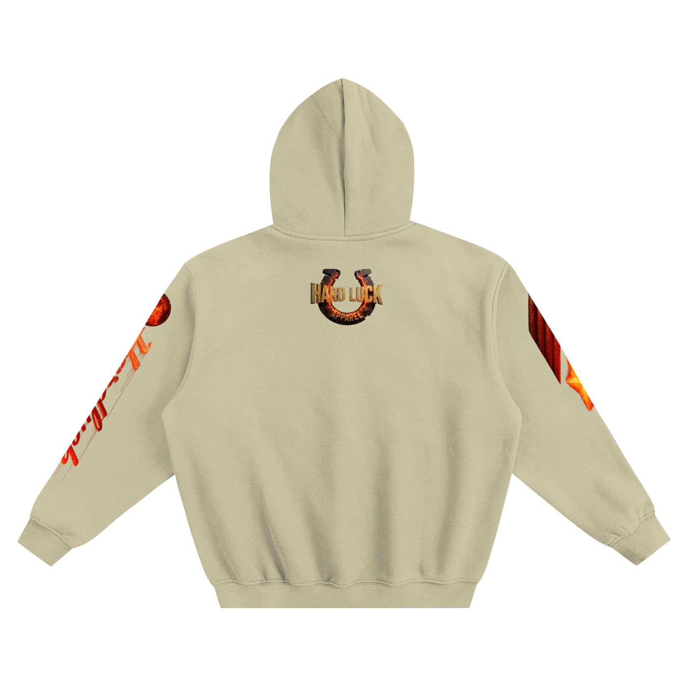 Fire Forged Iron Omen Fleeced Boxy Hoodie