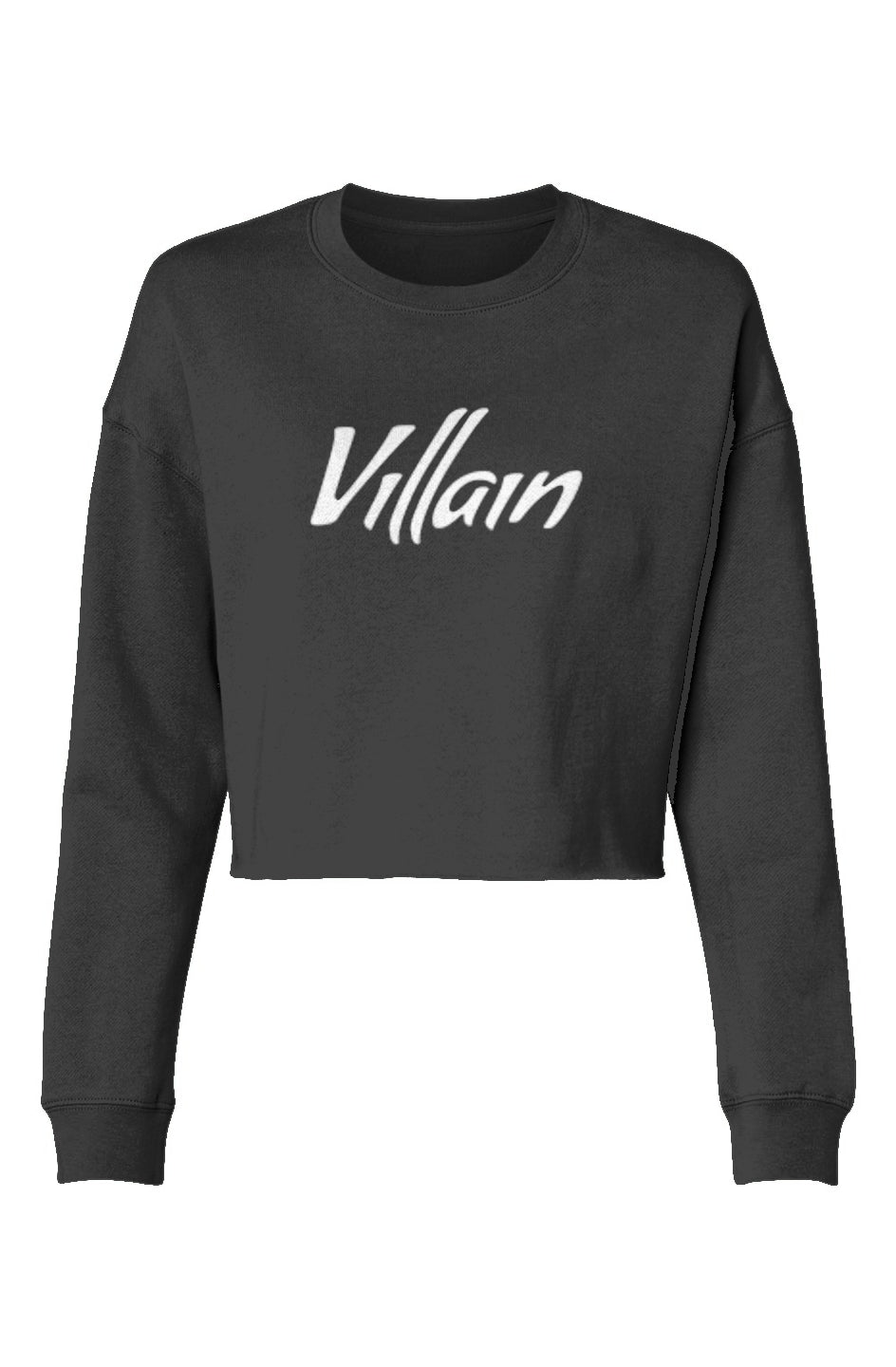 Lightweight Cropped Villain Crew