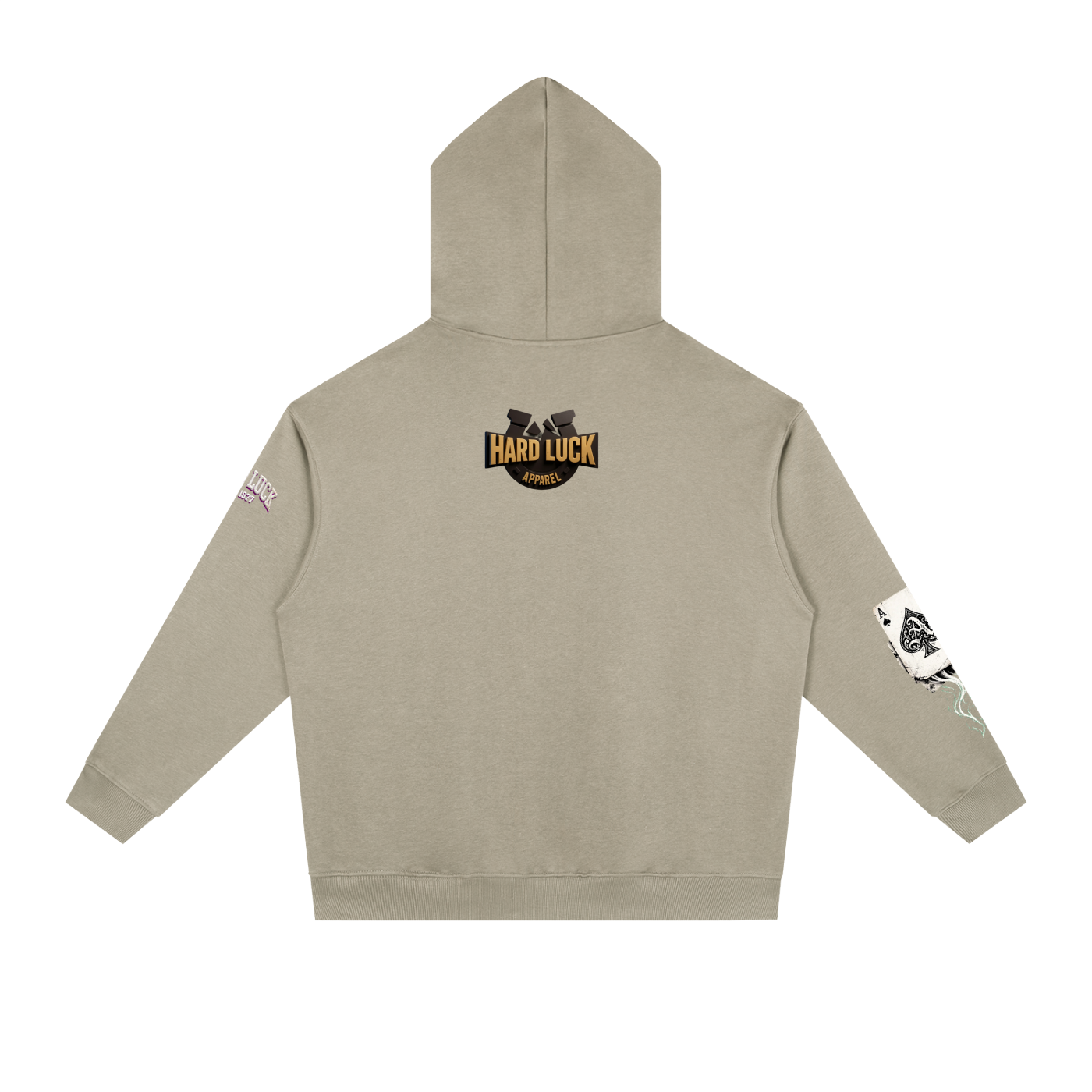The Gambler: Ace Up the Sleeve Hoodie | Poker Streetwear | Hard Luck Apparel