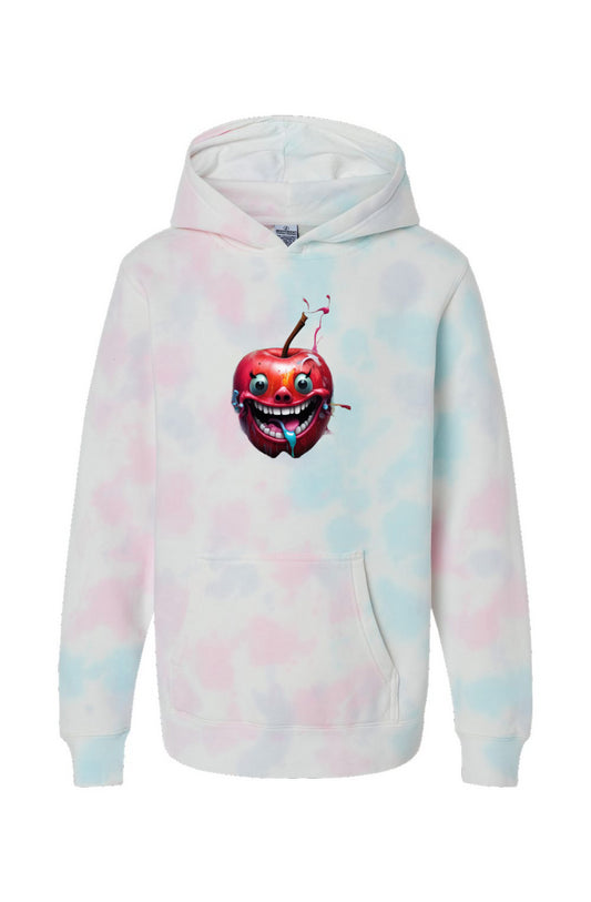 1 Bad apple Youth Cotton Candy Tie Dye Hoodie