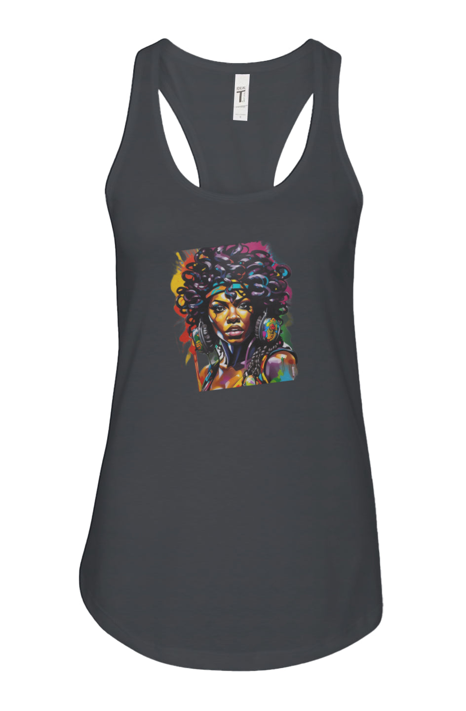 Special K ebony Women's Ideal Racerback Tank