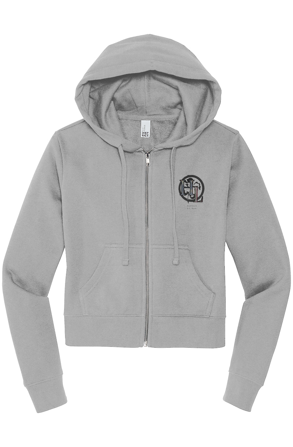 Hl elegant District Womens Zip Hoodie