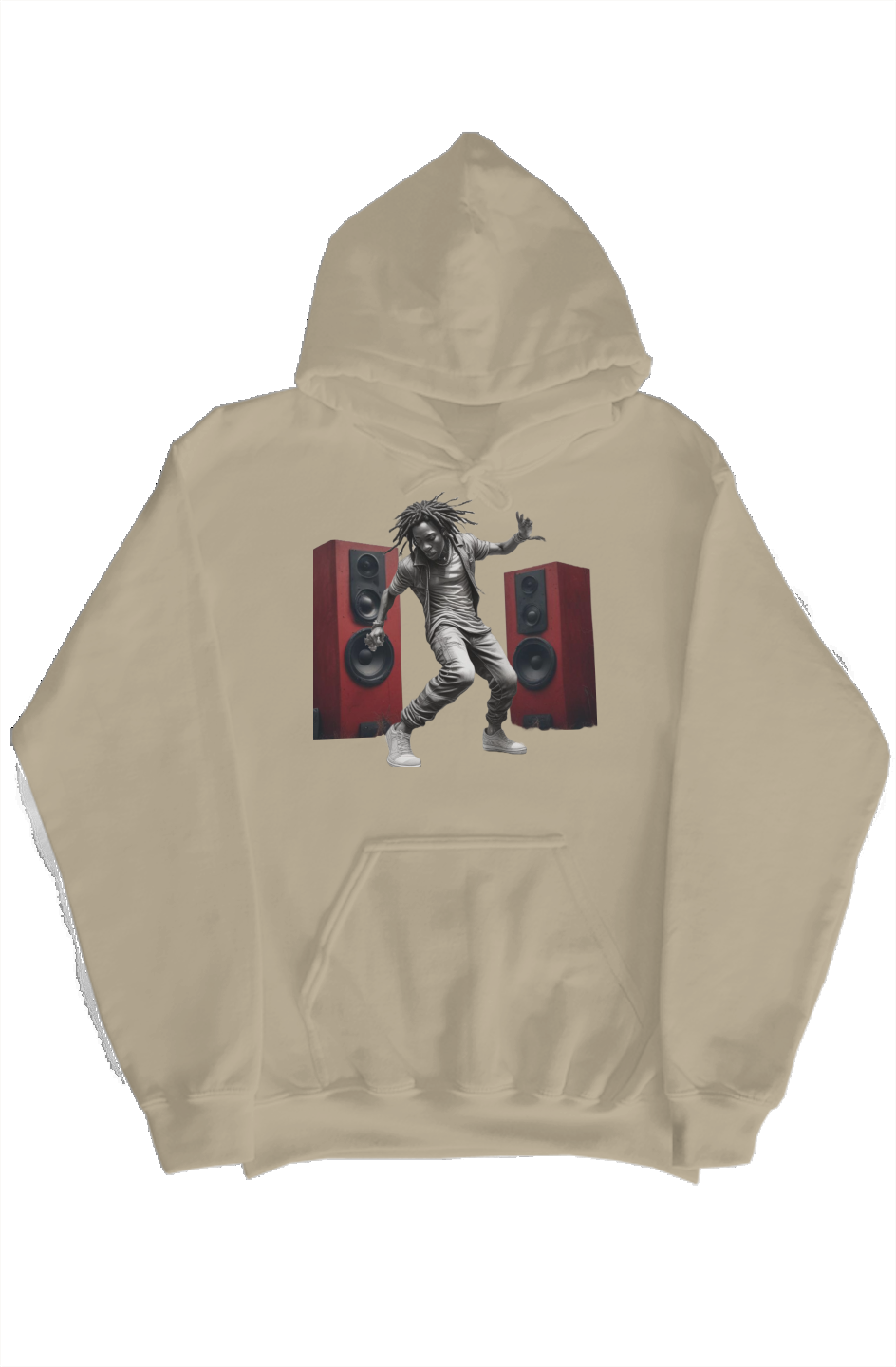 B-Boy In Motion gildan pullover hoody
