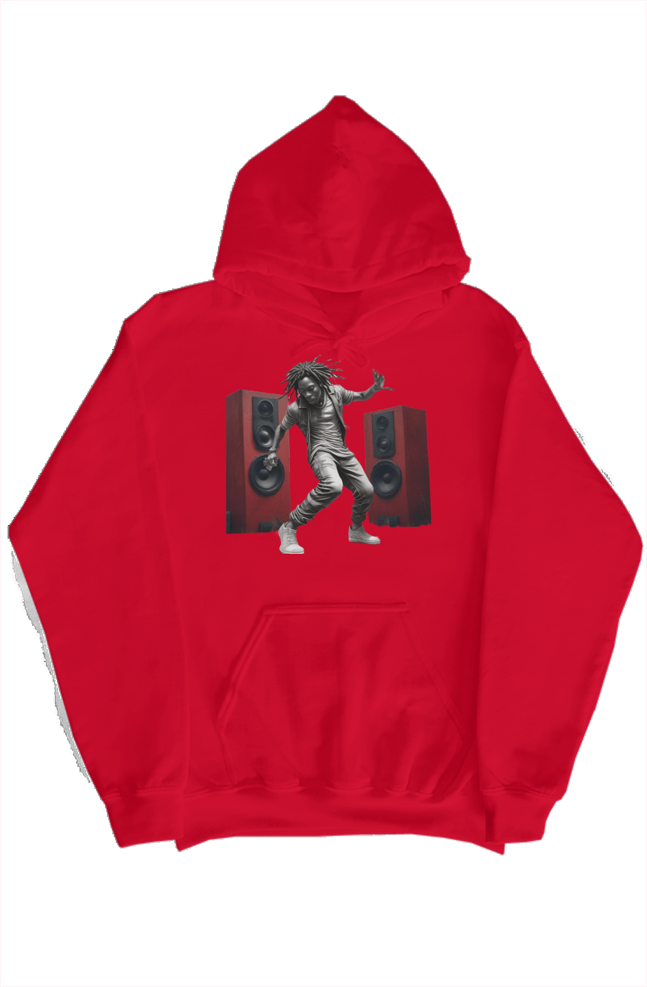 B-Boy In Motion gildan pullover hoody