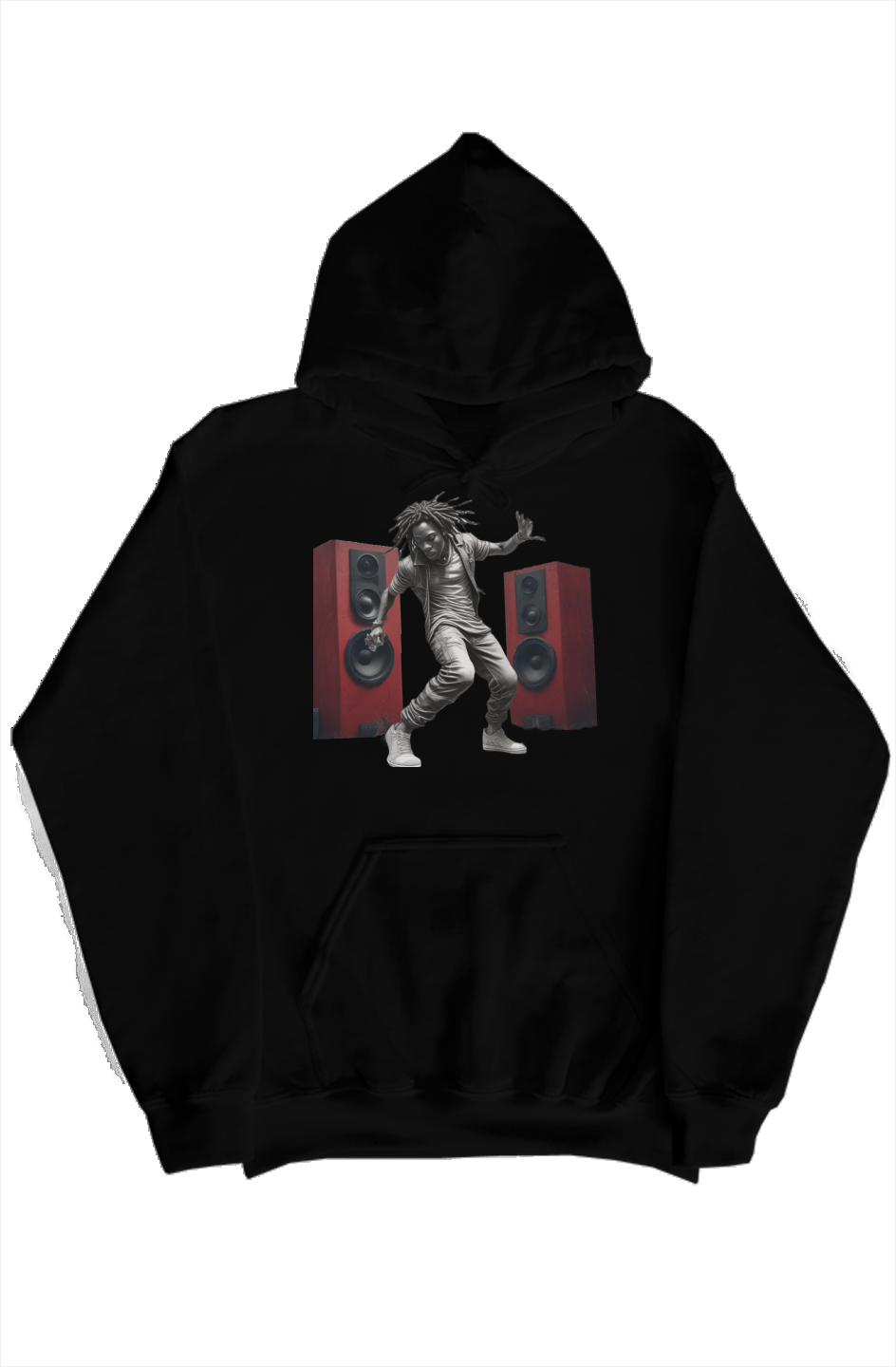 B-Boy In Motion gildan pullover hoody