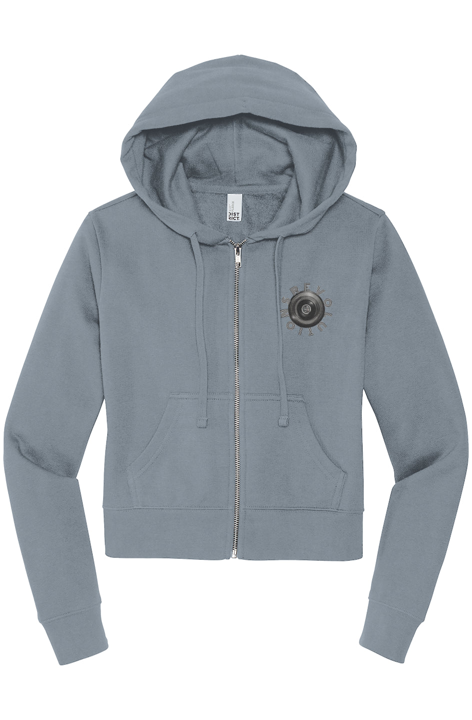 B-girl in motion Womens Zip Hoodie