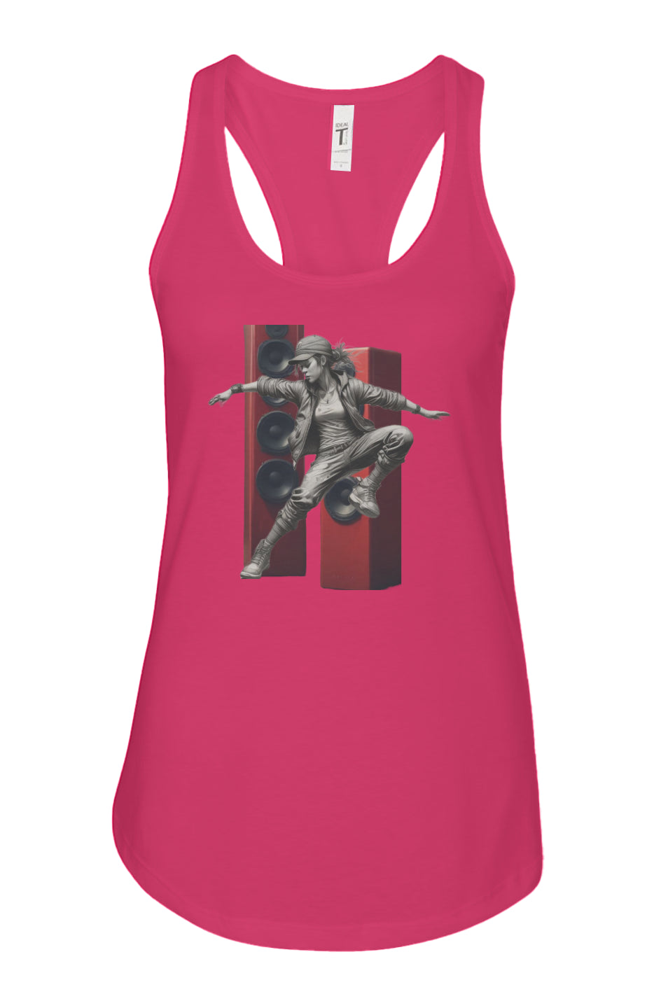 B-Girl in Motion Women's Ideal Racerback Tank