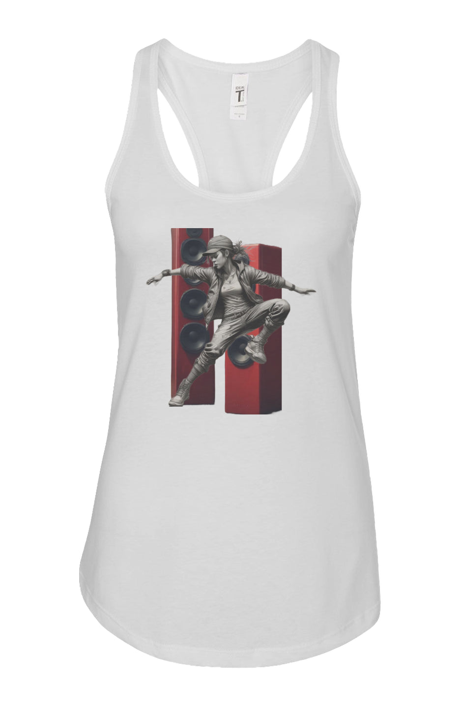 B-Girl in Motion Women's Ideal Racerback Tank