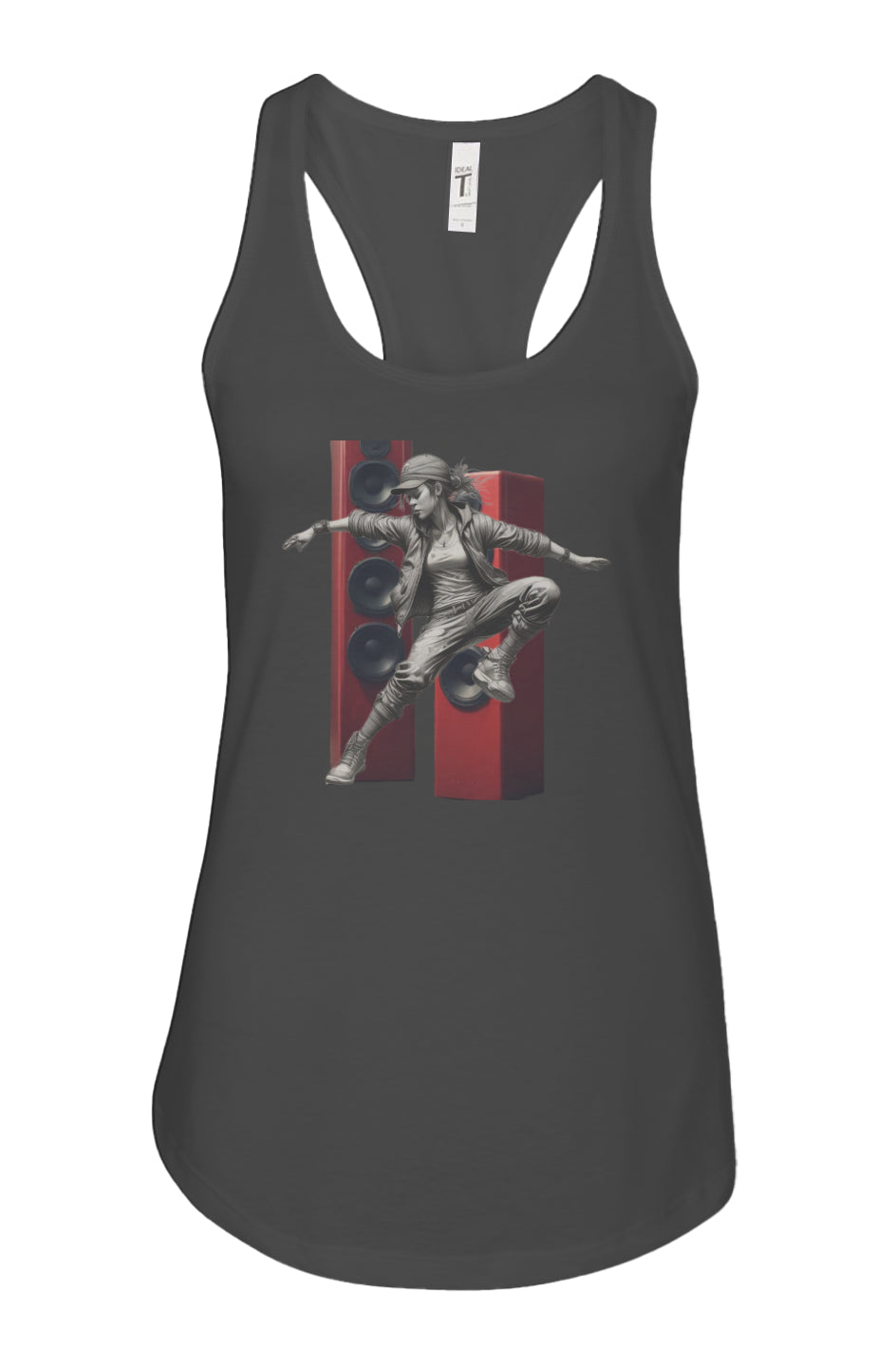 B-Girl in Motion Women's Ideal Racerback Tank