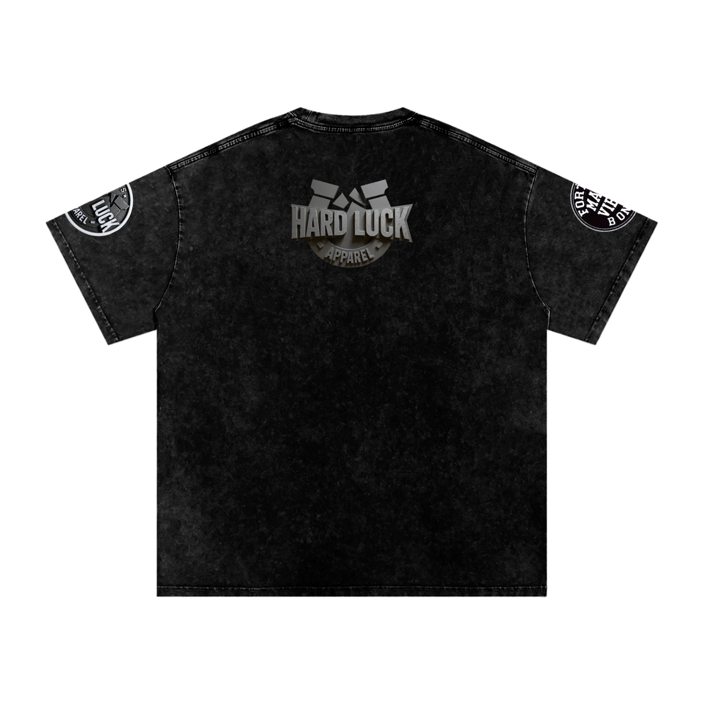 Comedy &Tragedy Snow Washed Oversized Cotton T-Shirt