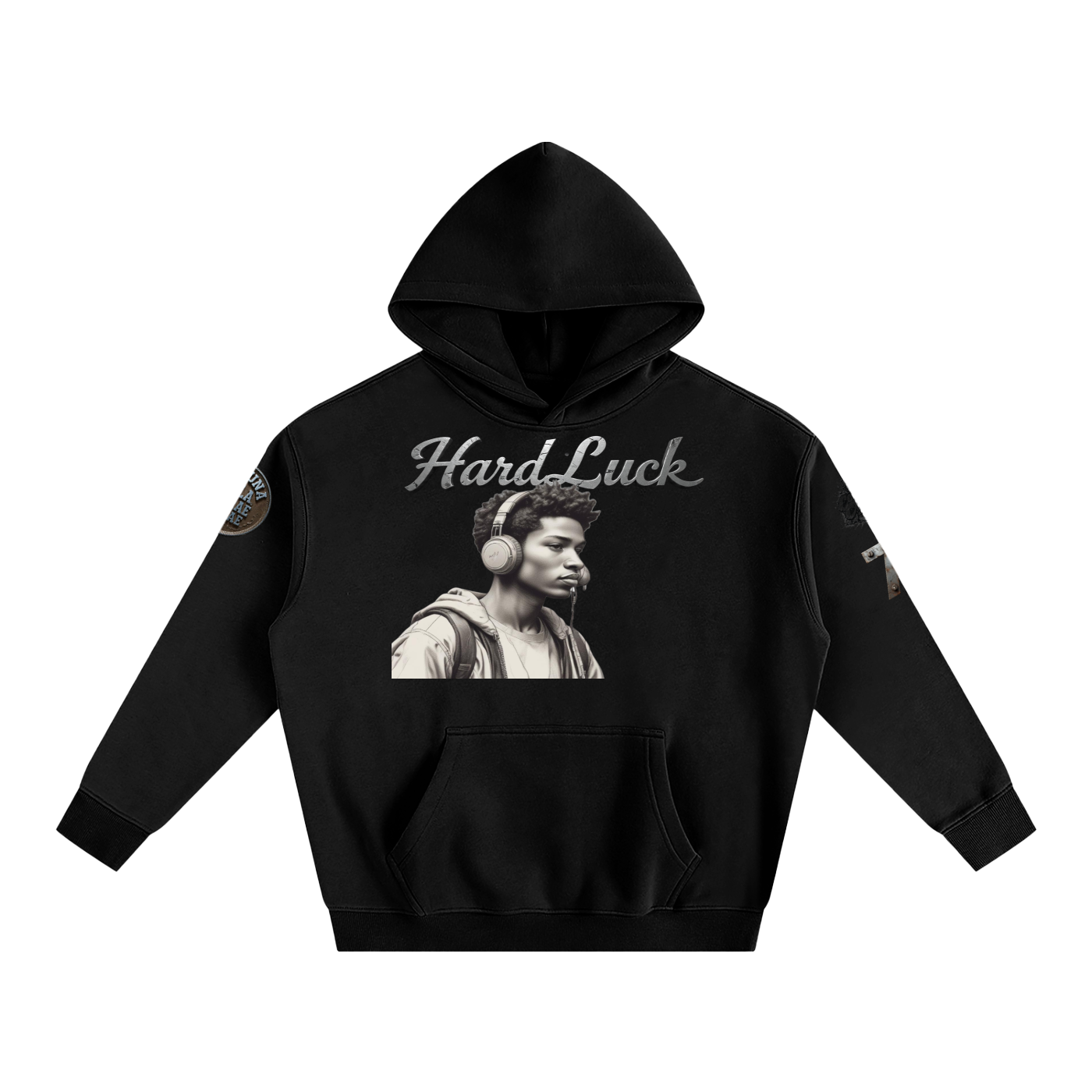 Solo Sound. Bus stop Oversize Fleeced Hoodie