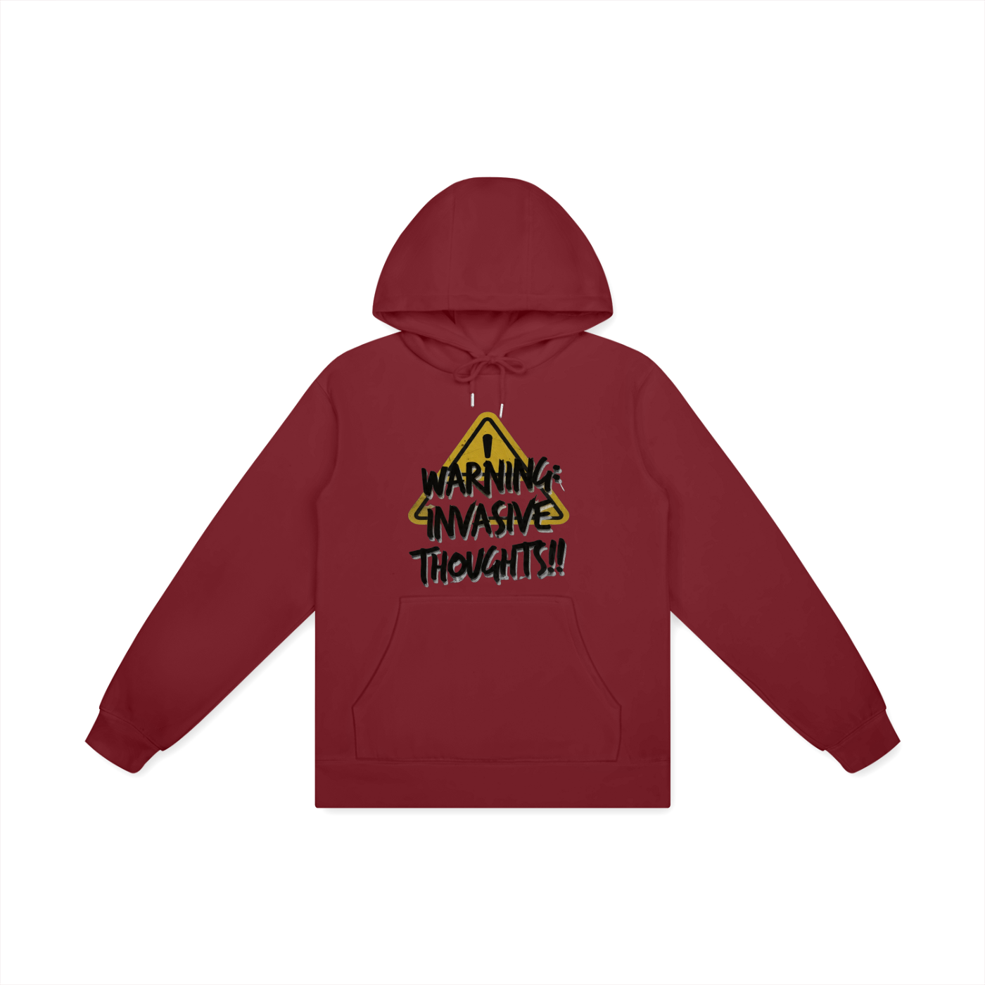 invasive thoughts  Cotton Hoodie