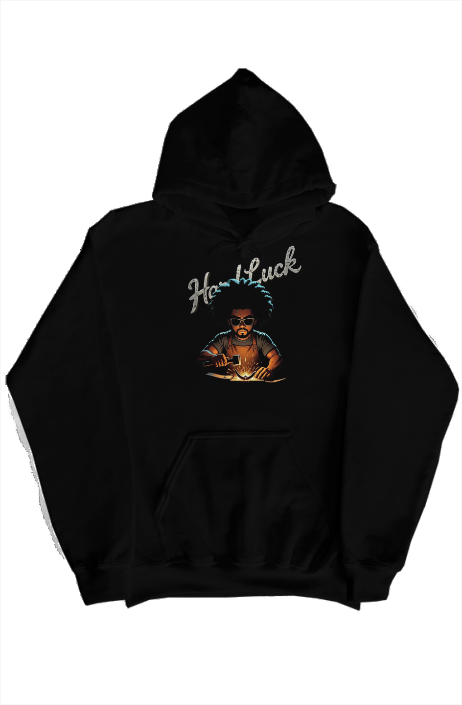 Blacksmith forged pullover hoody