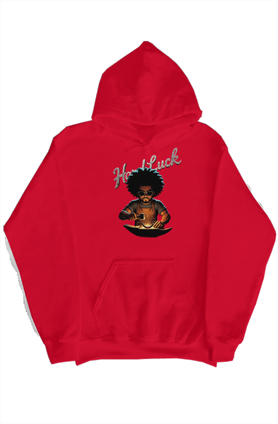 Blacksmith forged pullover hoody