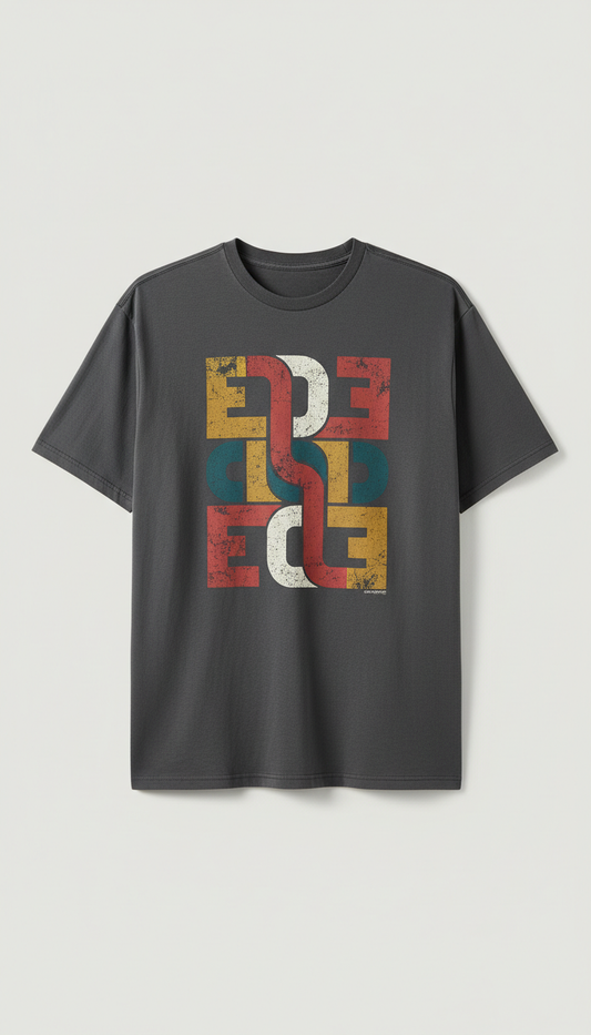 Graphic Urban Tee with Story Print